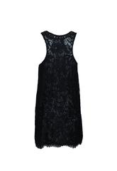 Amazing Emilio Pucci Black Lace Mirror Lace Up Dress
