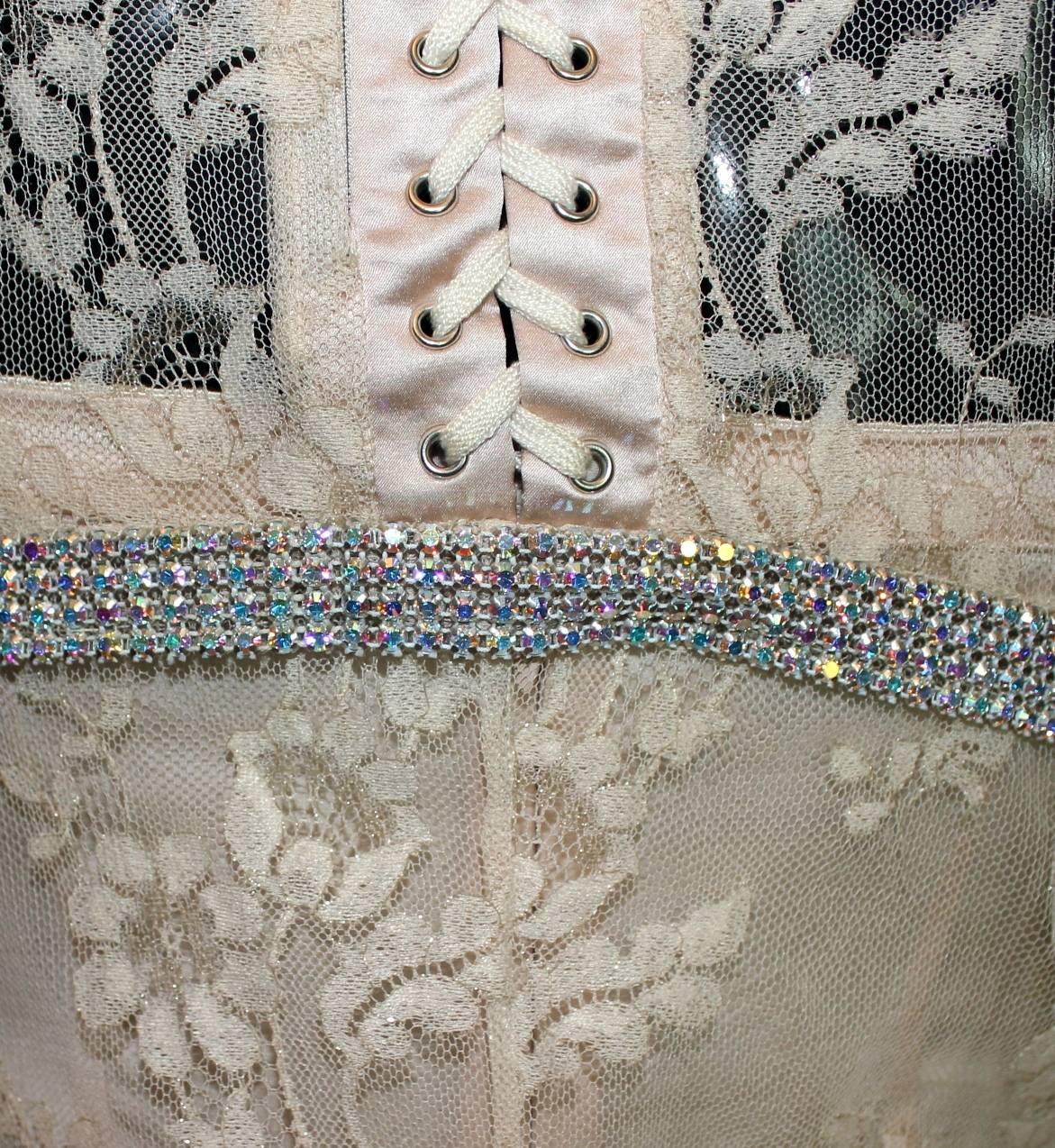 french lace corset dress