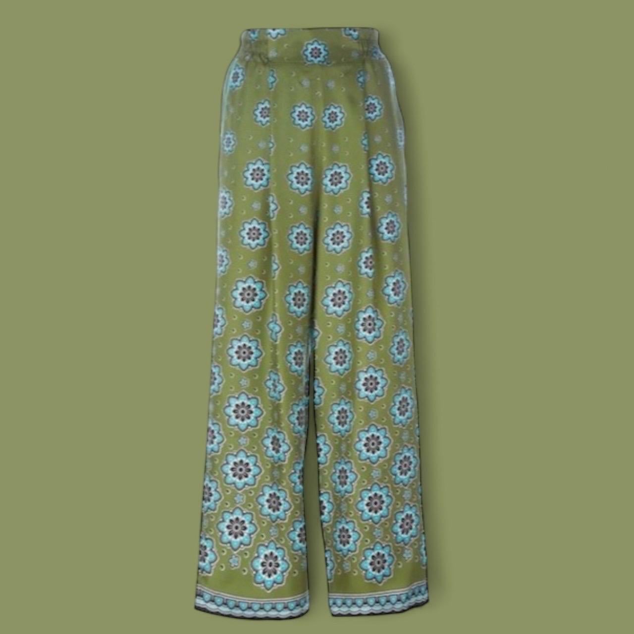 Non indossato F.R.S. For Restless Sleepers FRS Arabesque Palazzo Pants Suit S in vendita 1