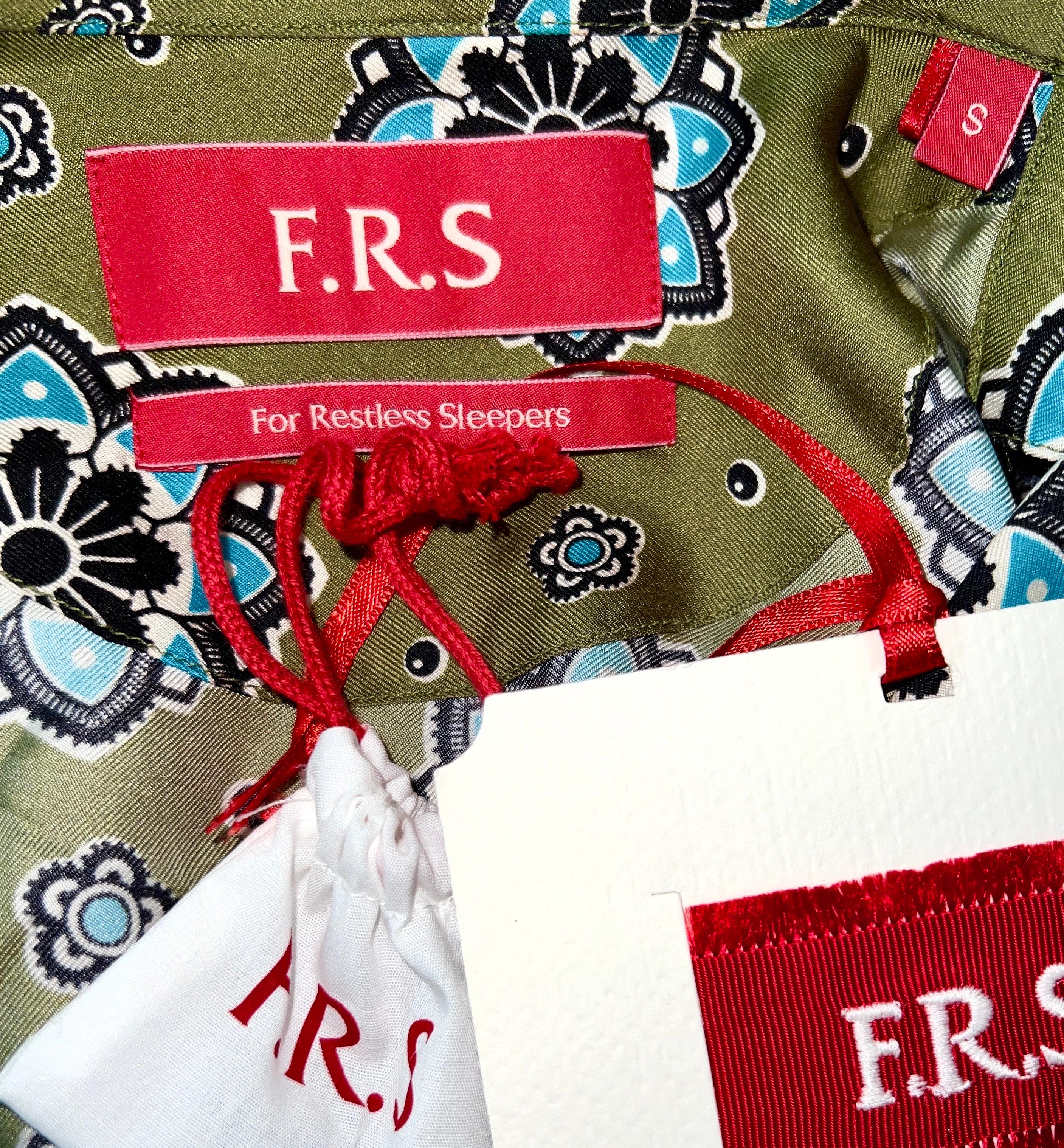 Non indossato F.R.S. For Restless Sleepers FRS Arabesque Palazzo Pants Suit S in vendita 6