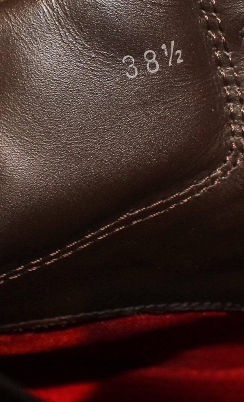 TOD'S for Ferrari Brown Suede Driving Boots / Sneakers 2