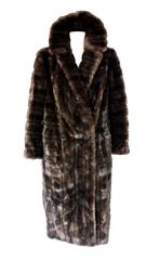 Stunning Gucci Tom Ford Iconic Fall 1996 Faux Sable Fur Coat