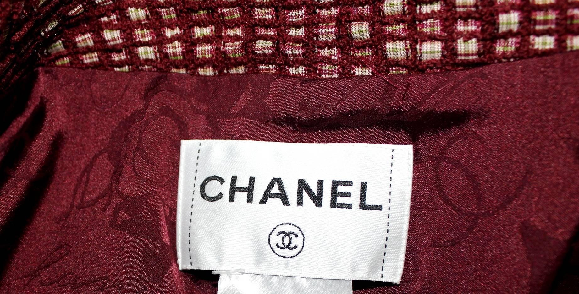 Chanel Fantasy Frayed Tweed Maison Lesage Jacket 3