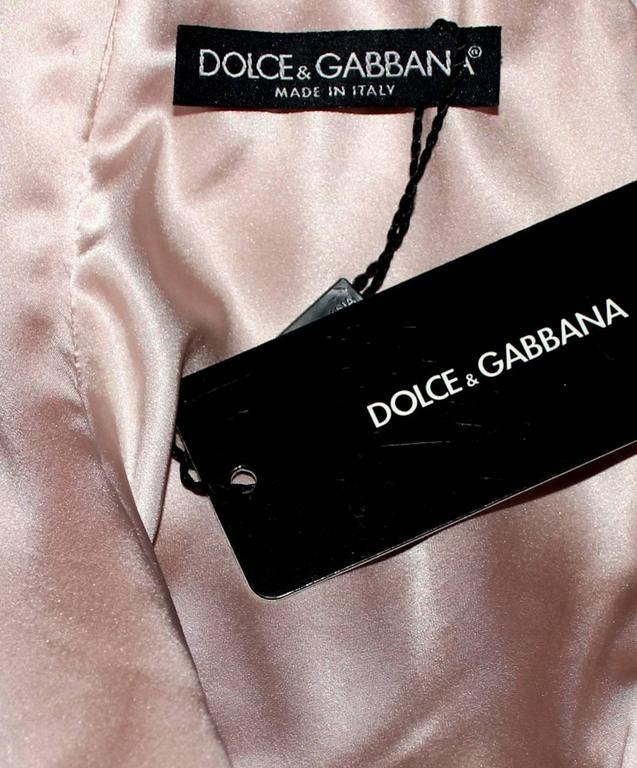 Women's Iconic Dolce & Gabbana Lace Leather & Silk Corset Dress