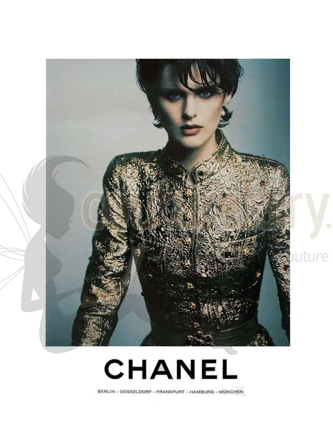 Museum Piece - Famous Chanel Golden Metallic 3D Structured Jacket Blazer 2