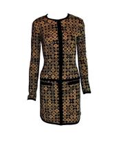 Stunning Chanel CC Logo Skirt Jacket Set Suit Ensemble