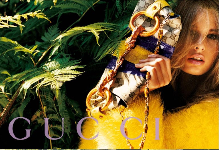 Gucci Tom Ford SS 2004 XL GG Monogram Jeweled Snake Head Bag at 1stDibs