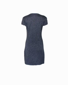 NEW Chanel Charcoal Cashmere Knit Signature Dress Camellia Coco Chanel Paris