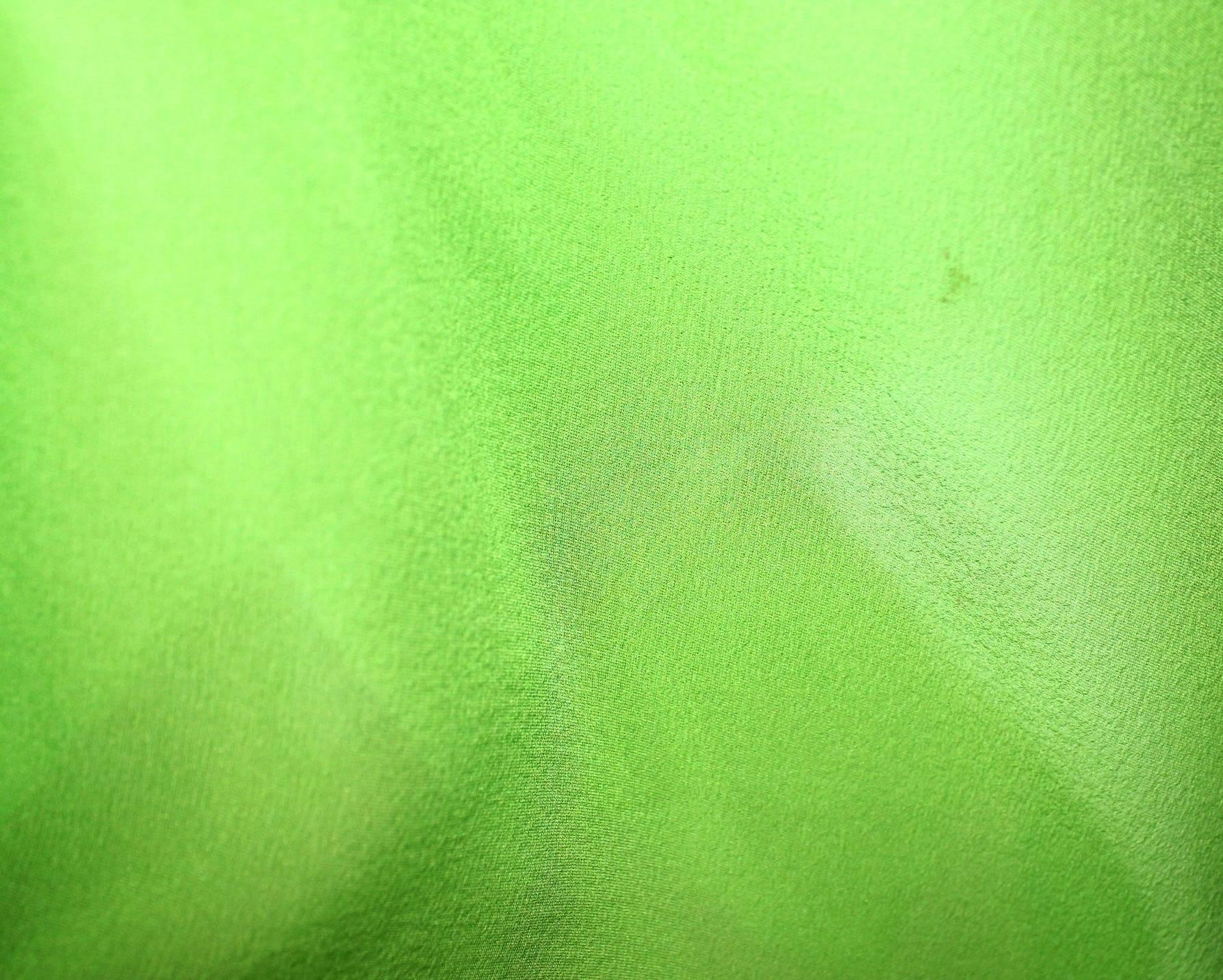 UNWORN Christian Dior by John Galliano Green Draped Silk Chiffon Dress Gown In Good Condition In Switzerland, CH