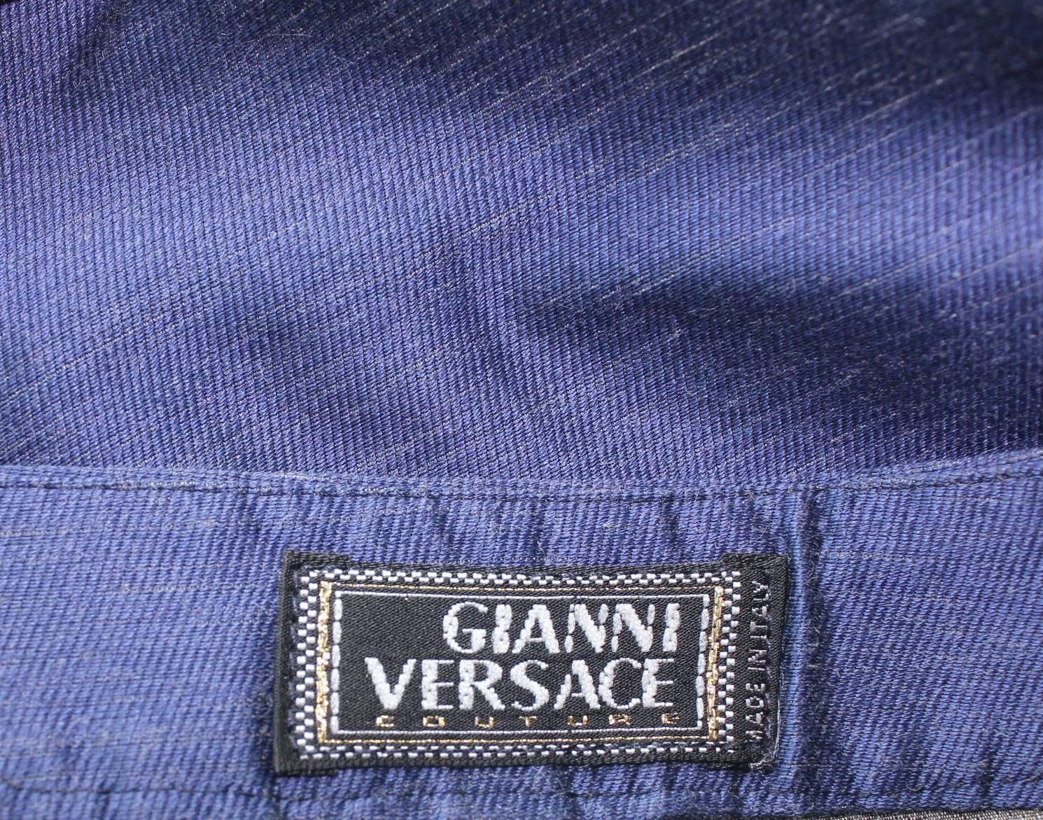 Women's Gianni Versace Couture SS 2000 Jungle Palm Print Silk Top Dress Shorts 3 PCS Set For Sale