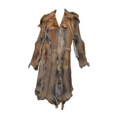 Argentinian Fox Fur Reversable Coat