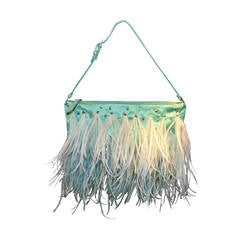 Valentino Garavani Ostrich Feather Evening Bag 1