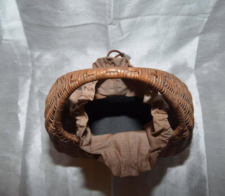 ferragamo wicker handbag