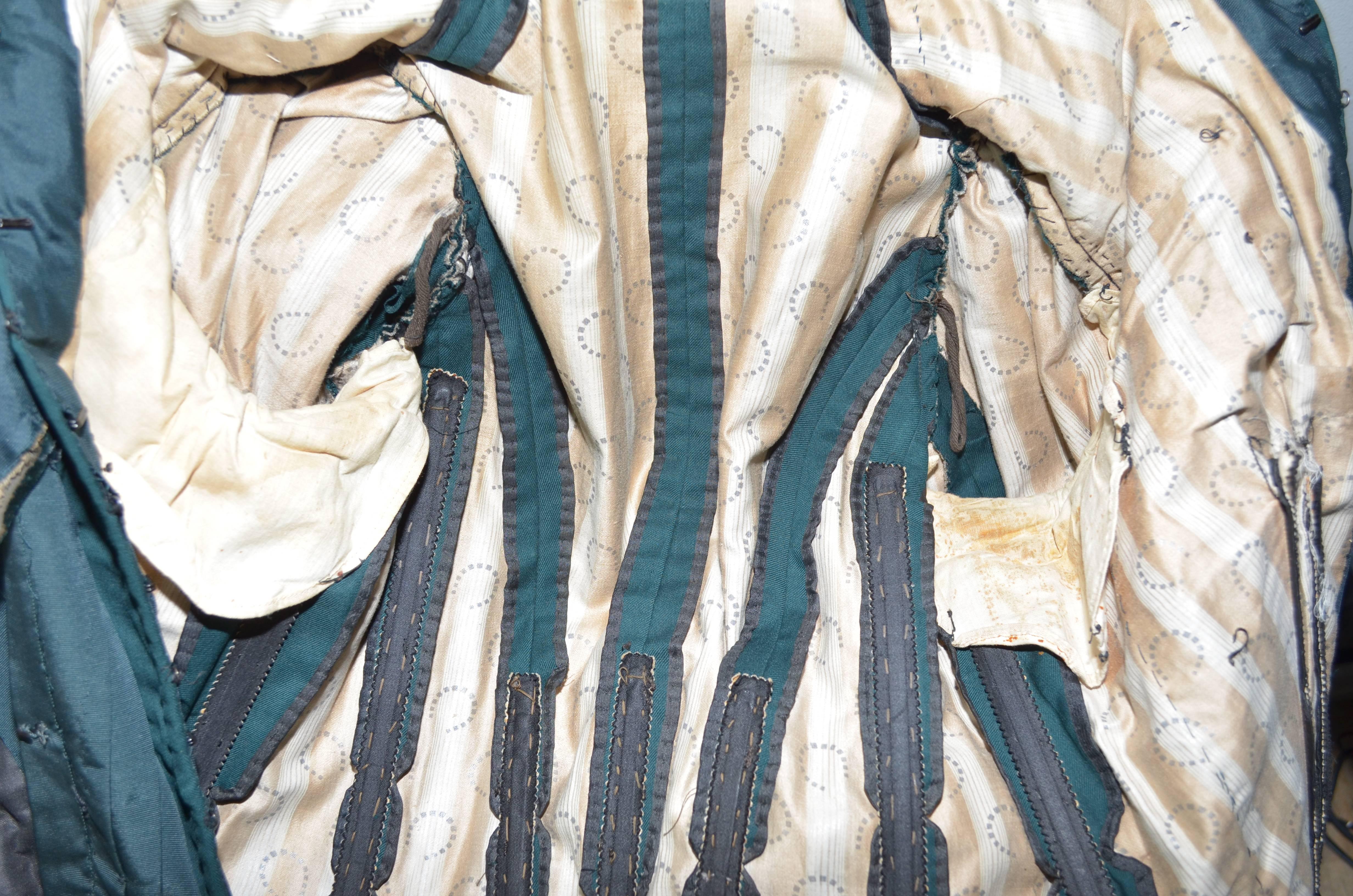 Victorian Jacket with Built in Boned Corset 3