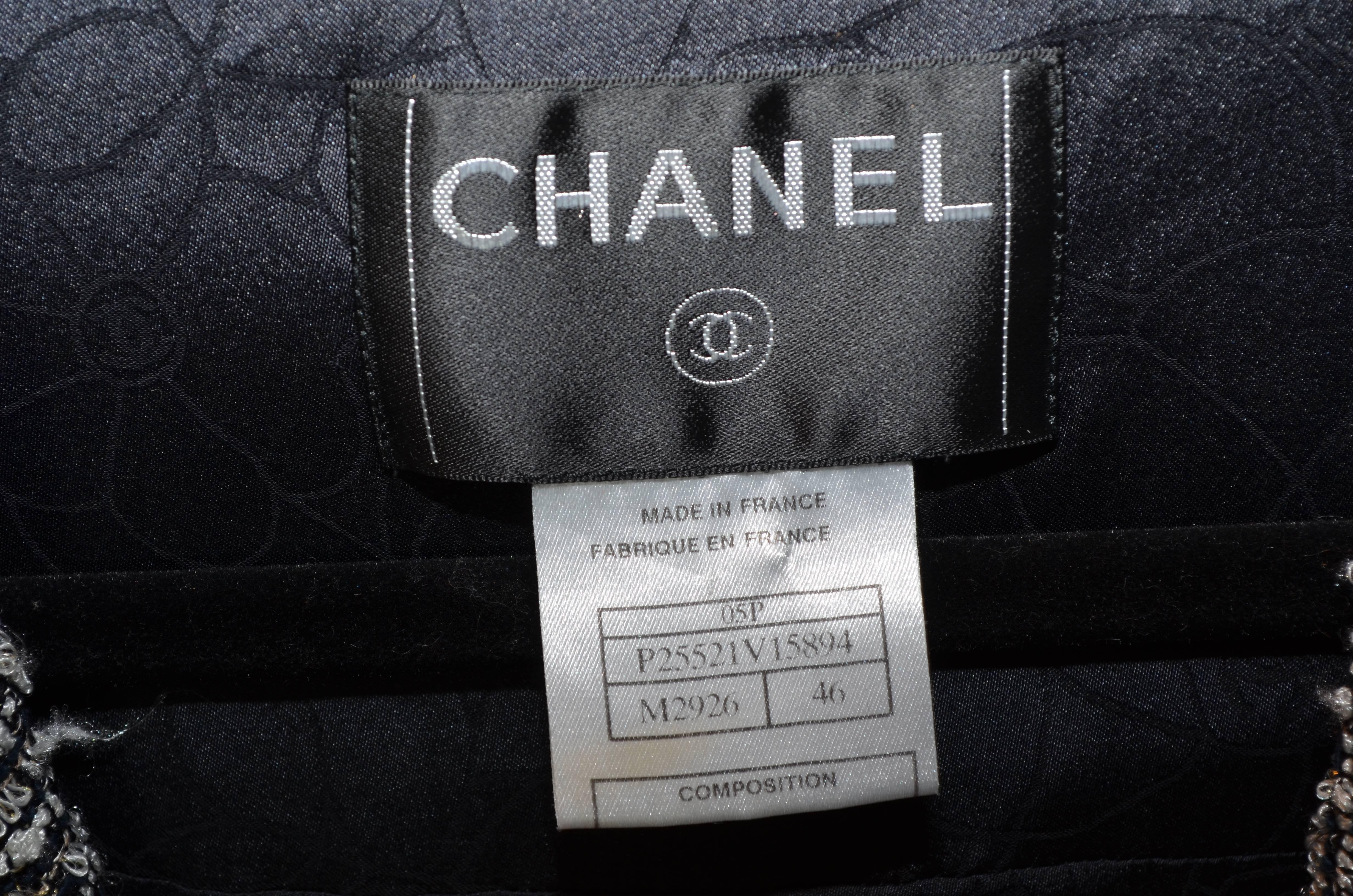 Chanel 2005 P Fantasy Tweed Jacket 1