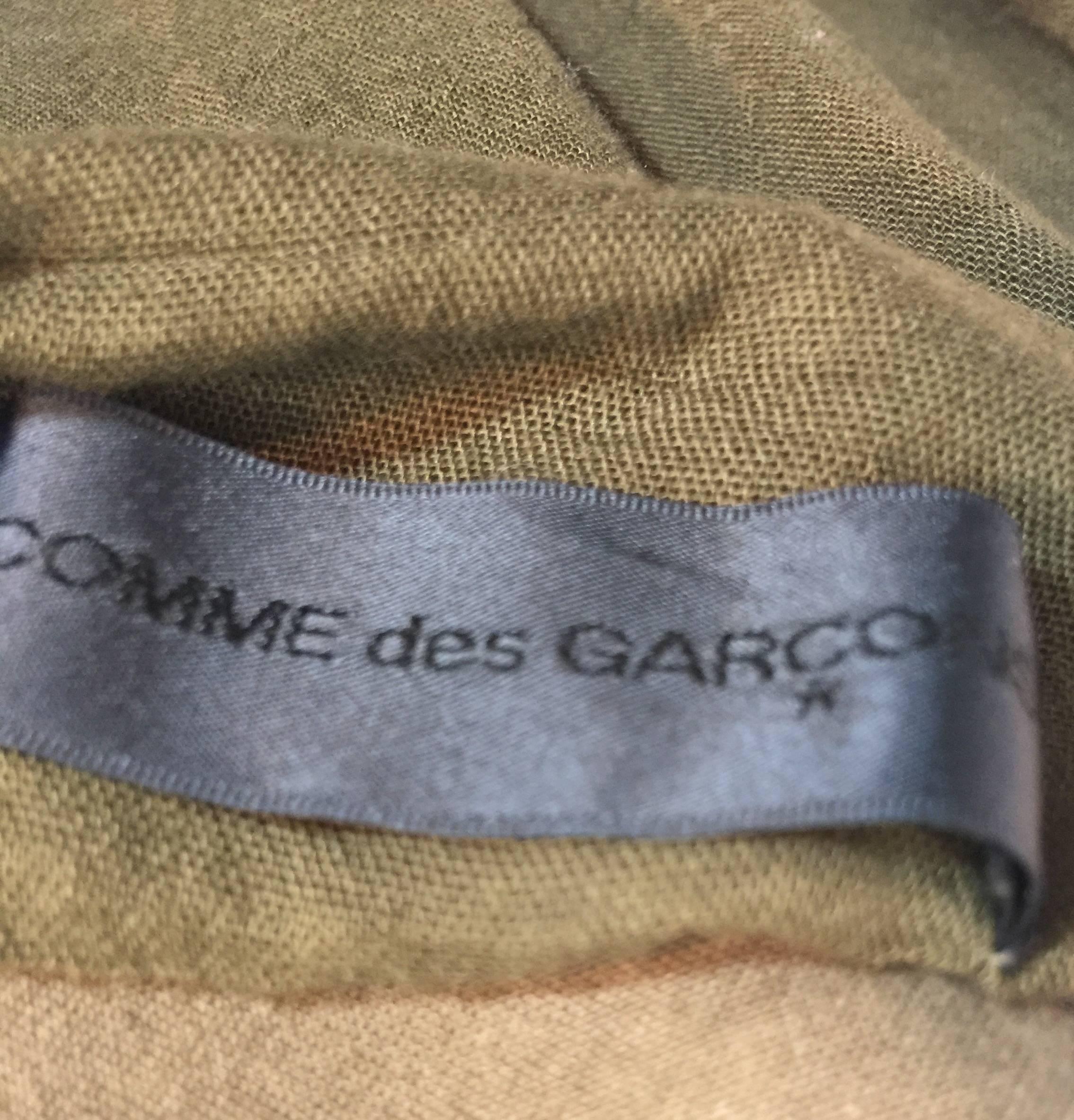 Comme des Garcons 2002 Rosette Vest and Braid Top For Sale 2