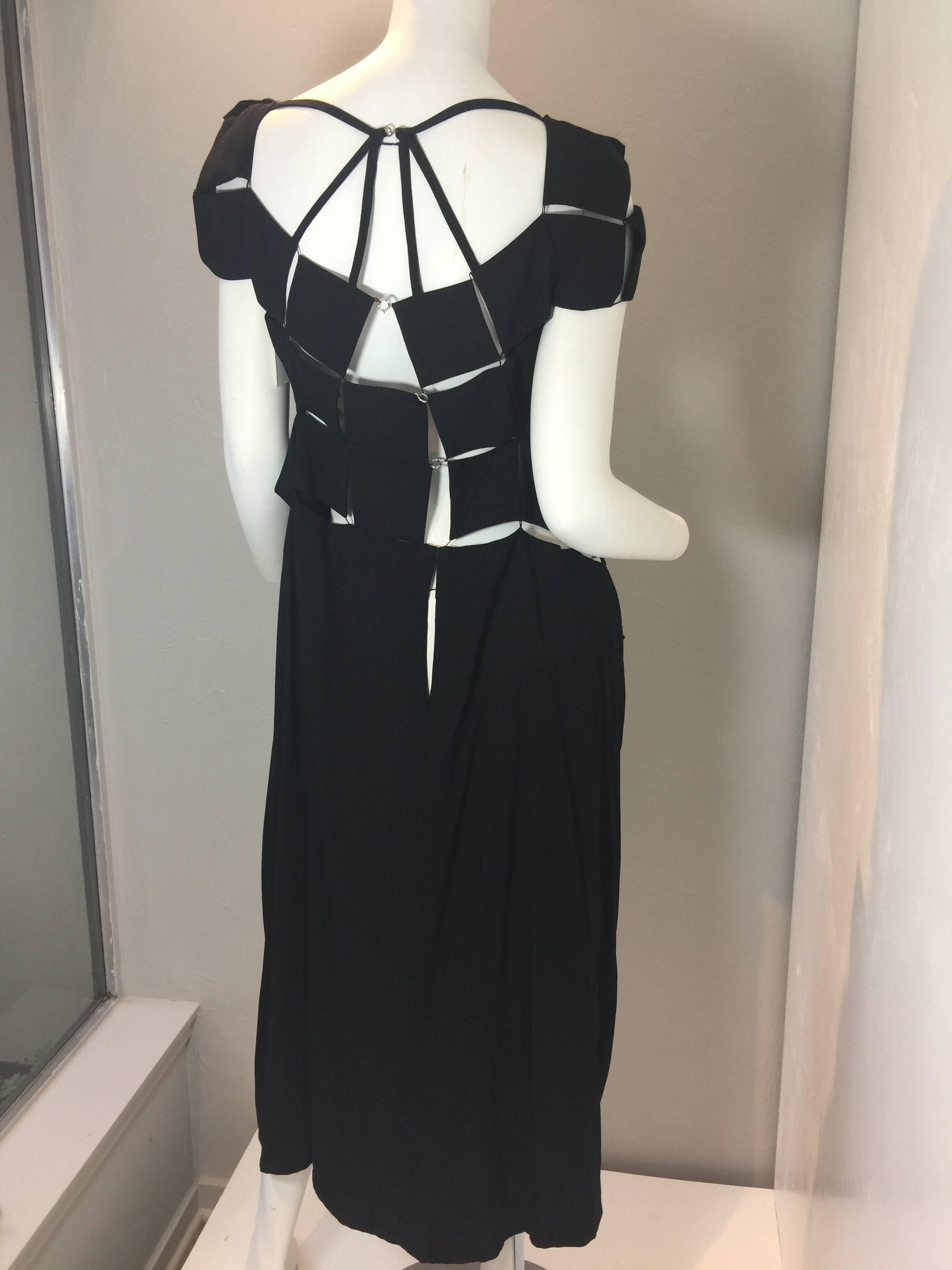 Black Rare Yohji Yamamoto Dress 