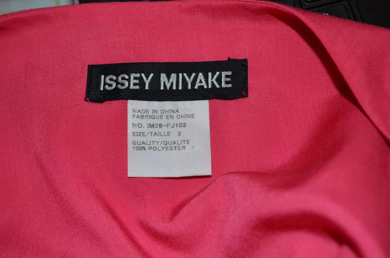 ME Issey Miyake Pink Blue Gingham Skirt