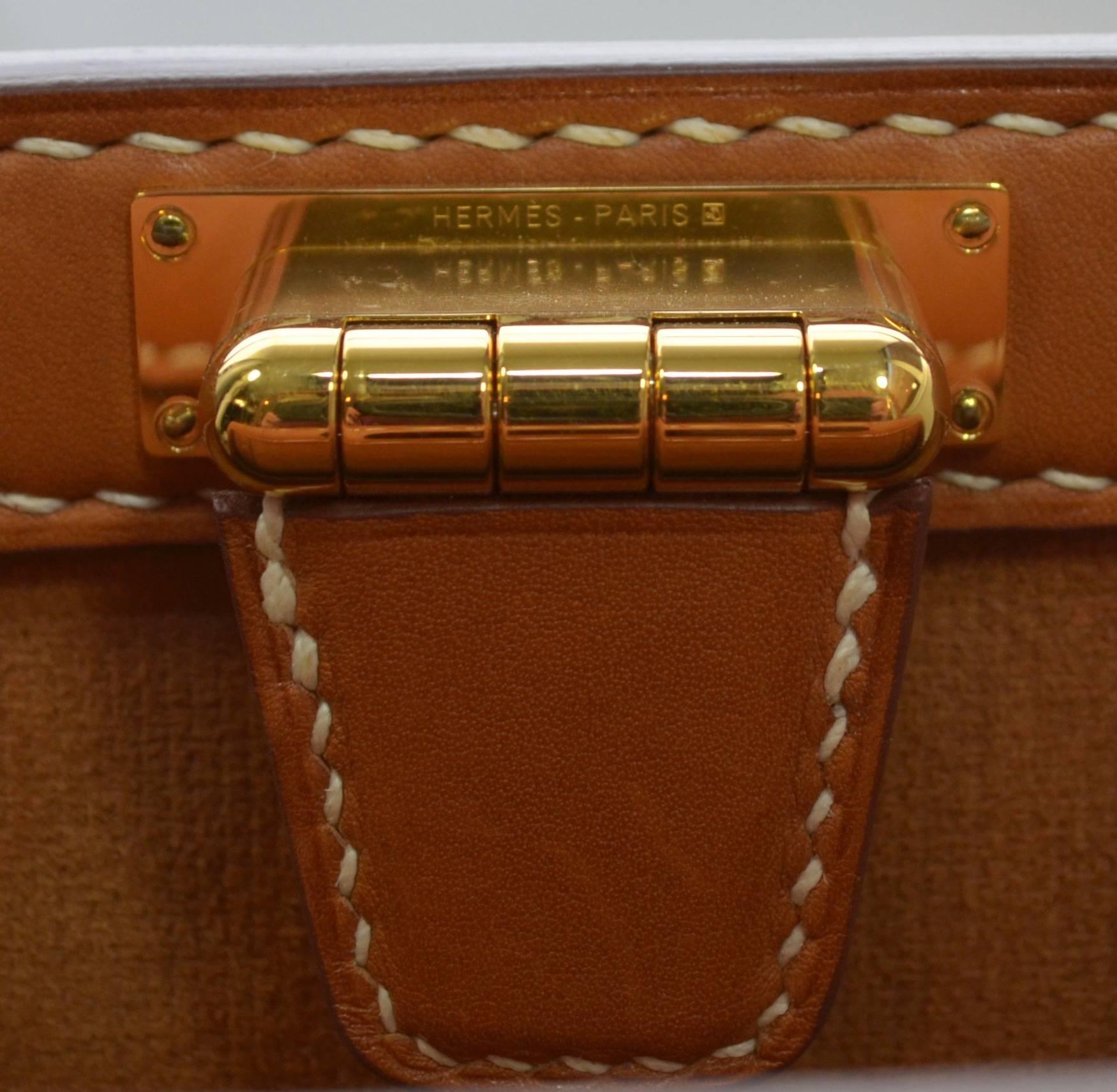 Hermes GM Convoyeur Bag in Barénia Calfskin 2014 1