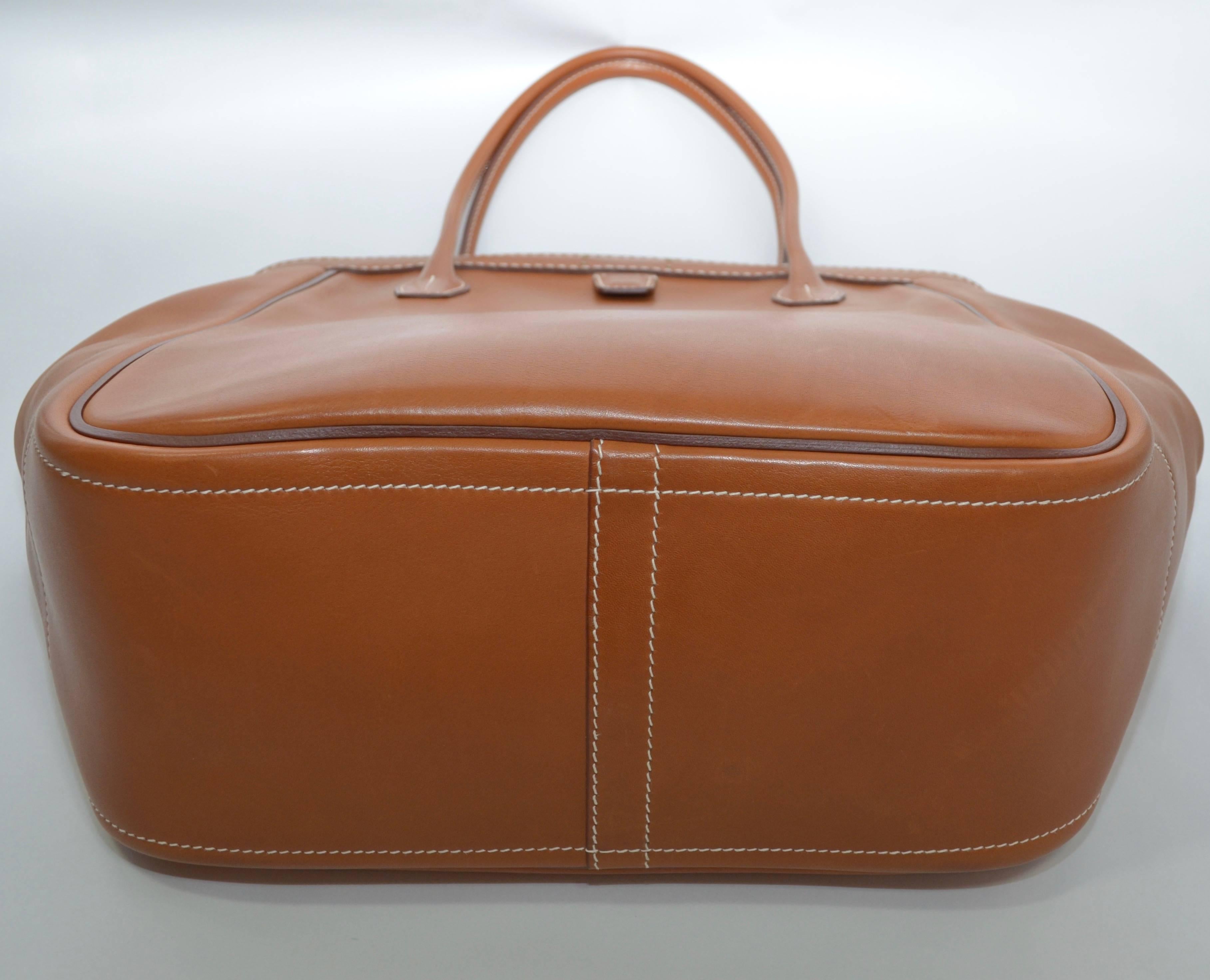 oscar de la renta lantern bag