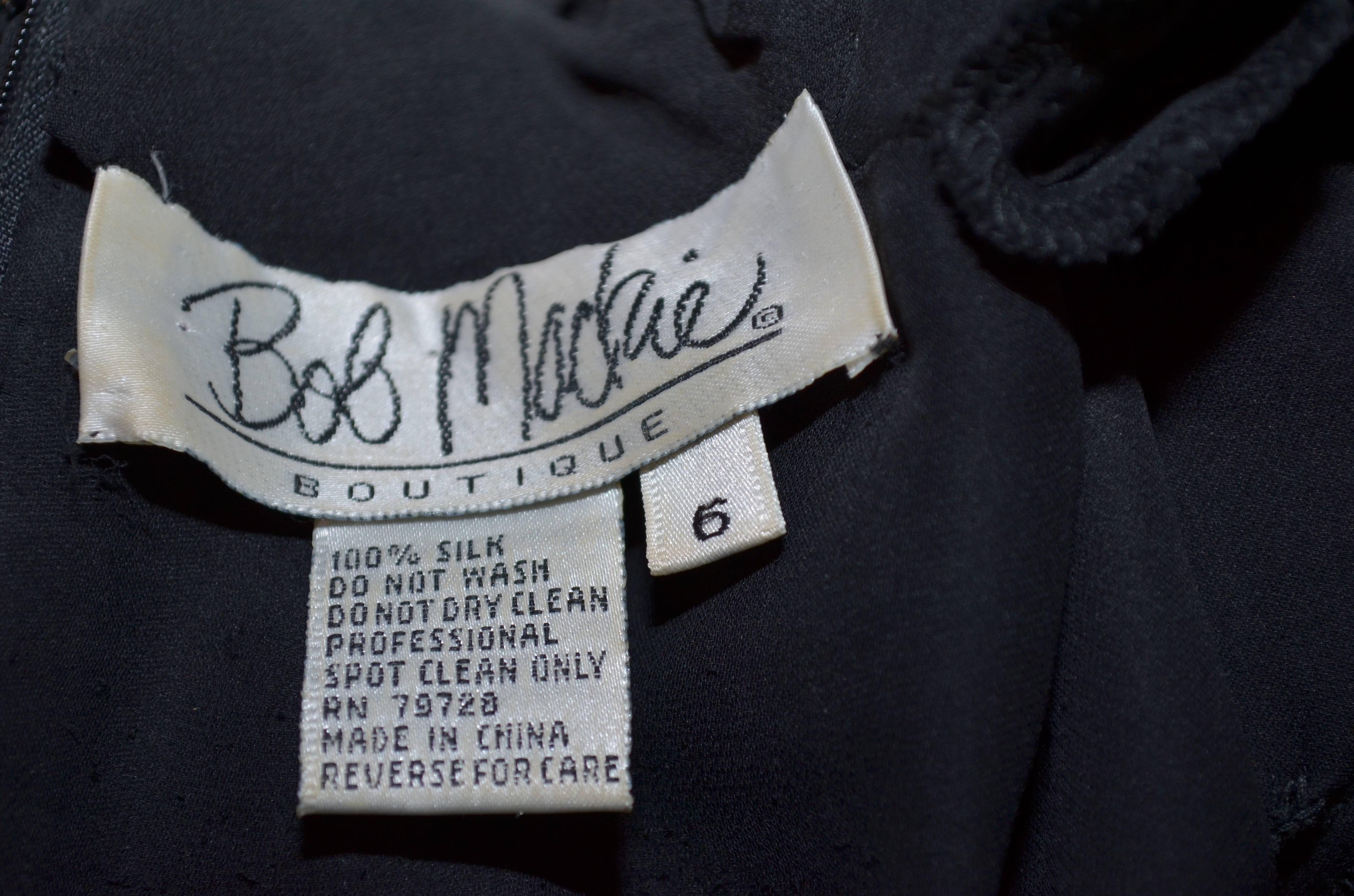Bob Mackie 1980's Beaded Fringe Dress 5
