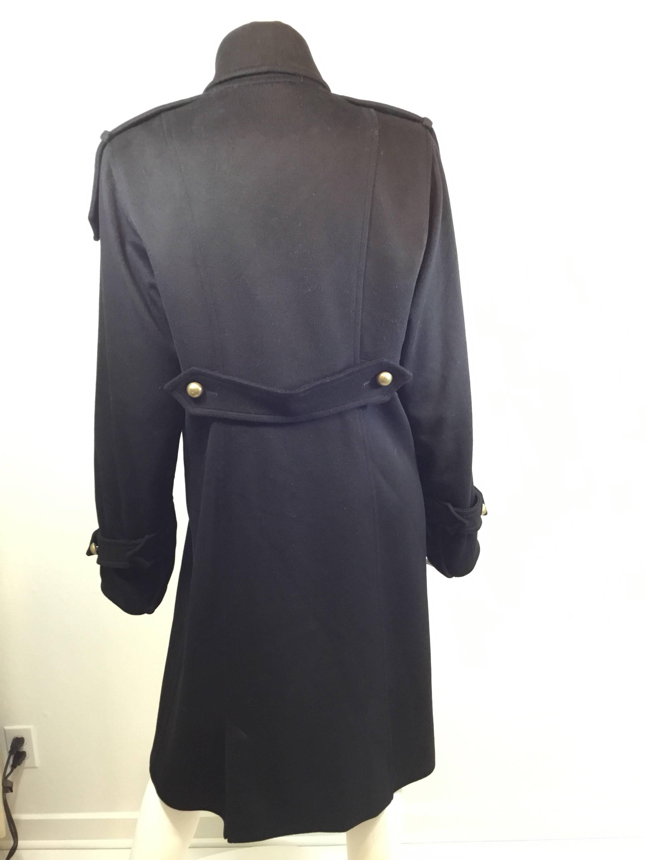 Yves Saint Laurent Coat In Excellent Condition In Carmel, CA