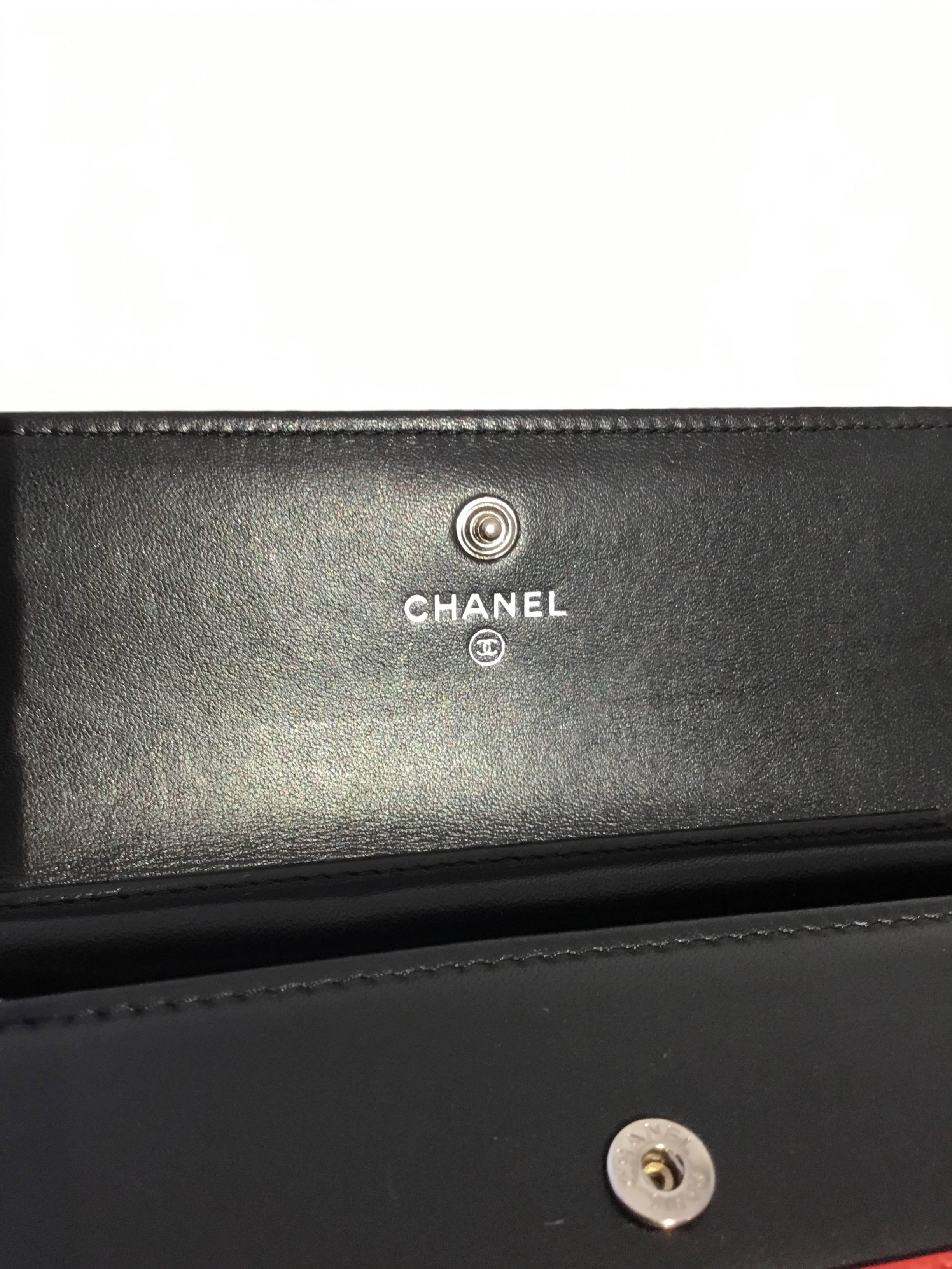 Chanel Airline Lambskin Wallet on a Chain Bag, Spring 2016  2