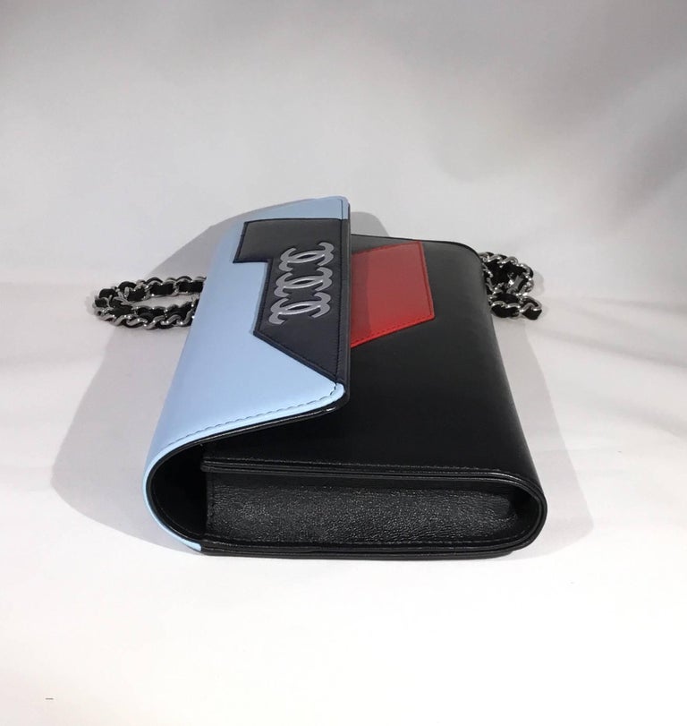 Chanel Airline Lambskin Wallet on a Chain Bag, Spring 2016 at 1stDibs