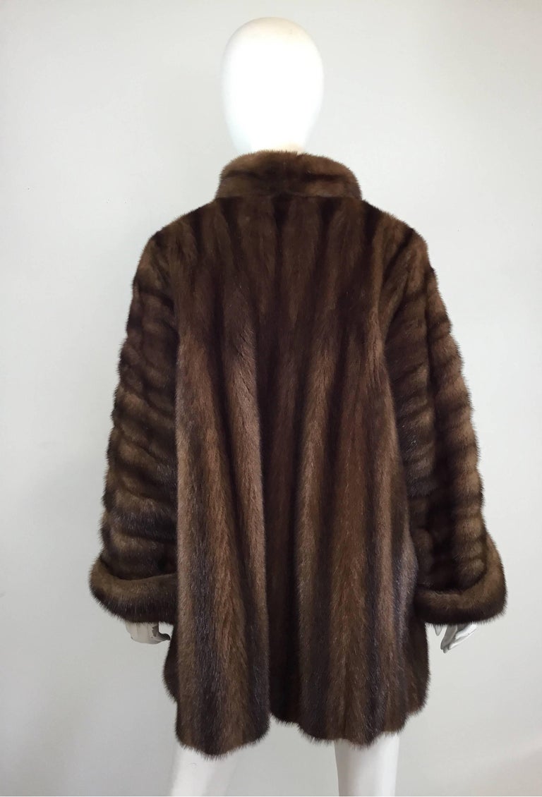 Christian Dior Vintage Brown Mink Coat at 1stDibs