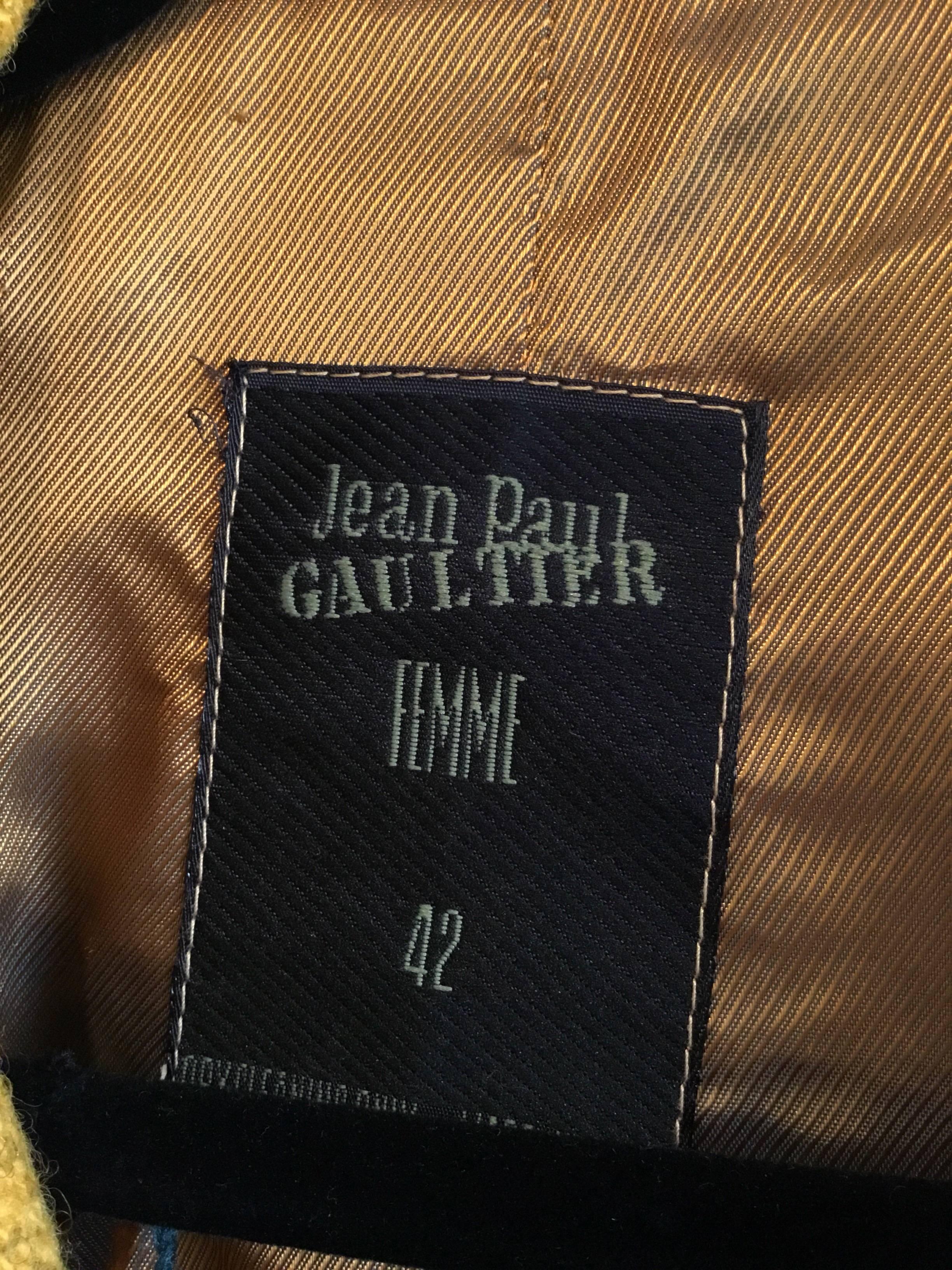 Women's Jean Paul Gaultier Wool Belted Jacket
