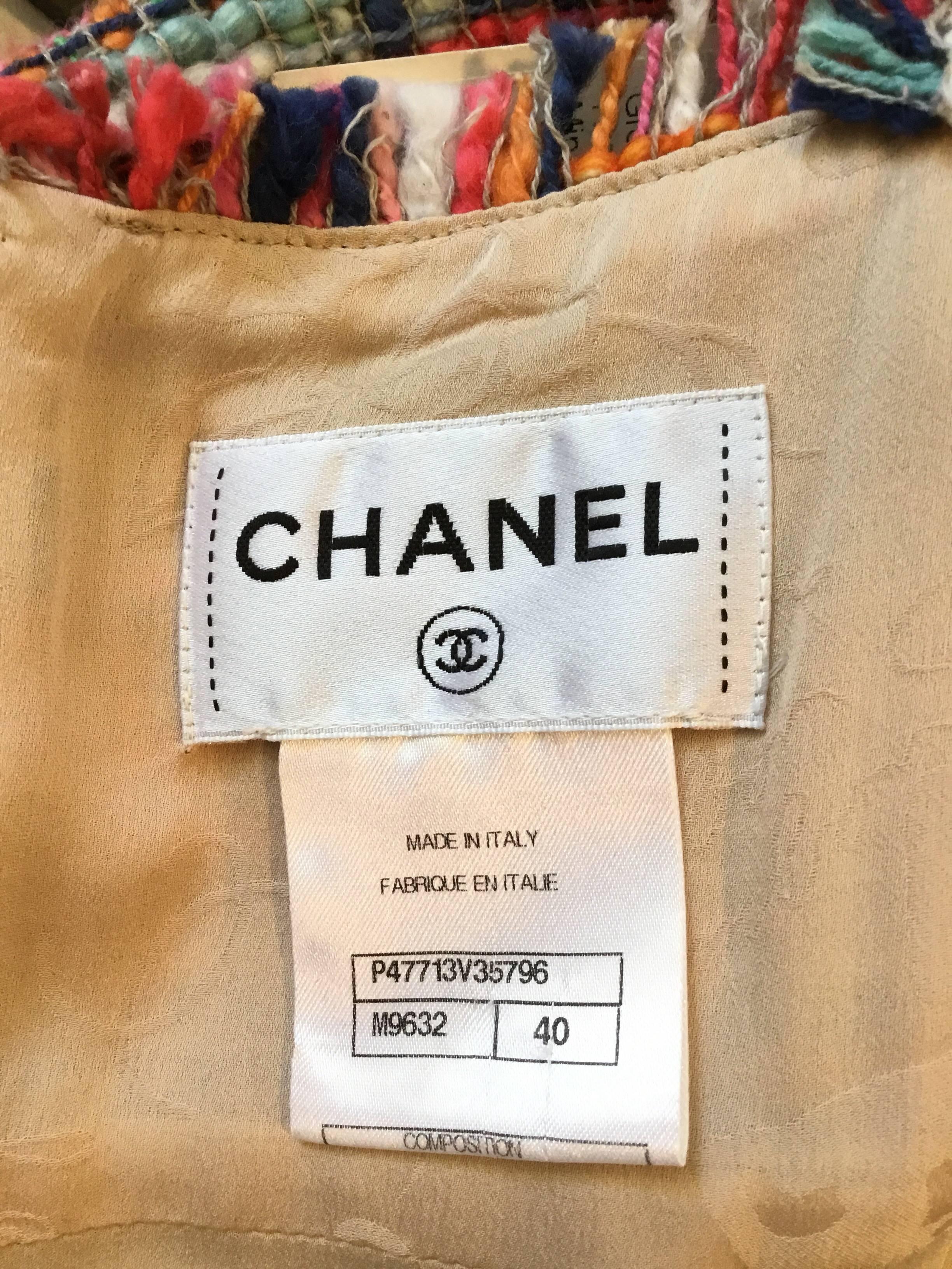 Chanel Runway Tweed Babydoll Dress, 2015  In Excellent Condition In Carmel, CA