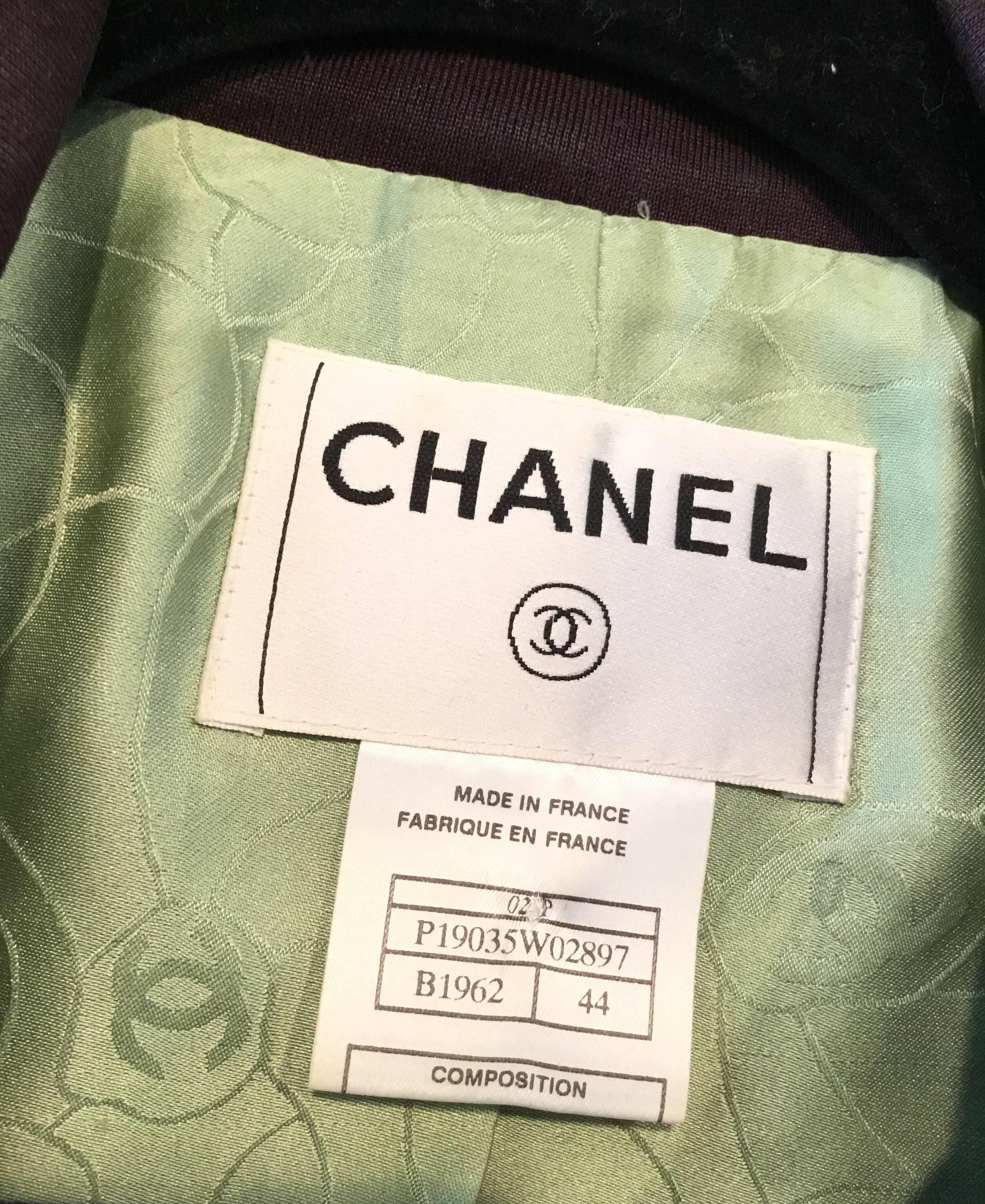 Chanel 2002 P MultiColor Tweed Jacket  In Excellent Condition In Carmel, CA