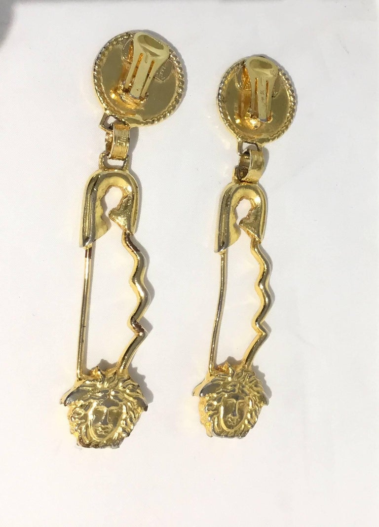 versace safety pins