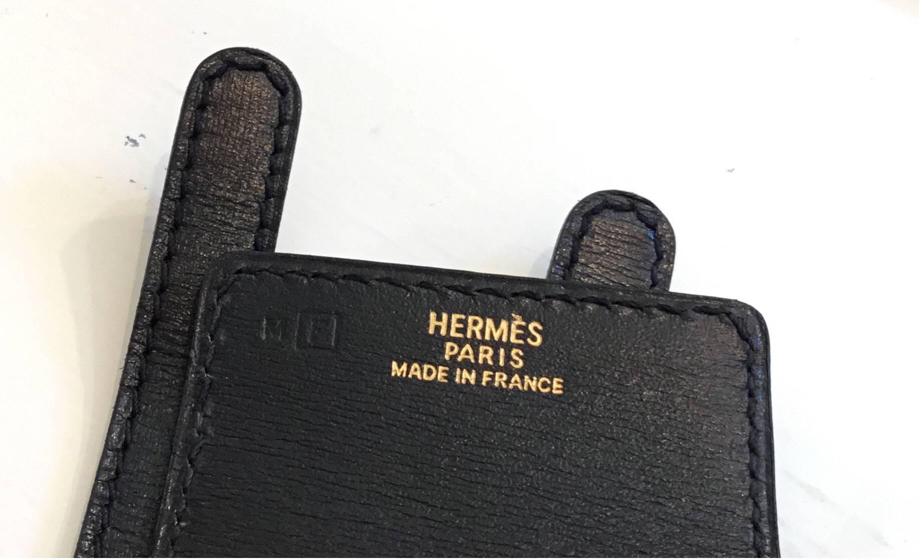 Hermes 2003 Lise Leather Bracelet 3