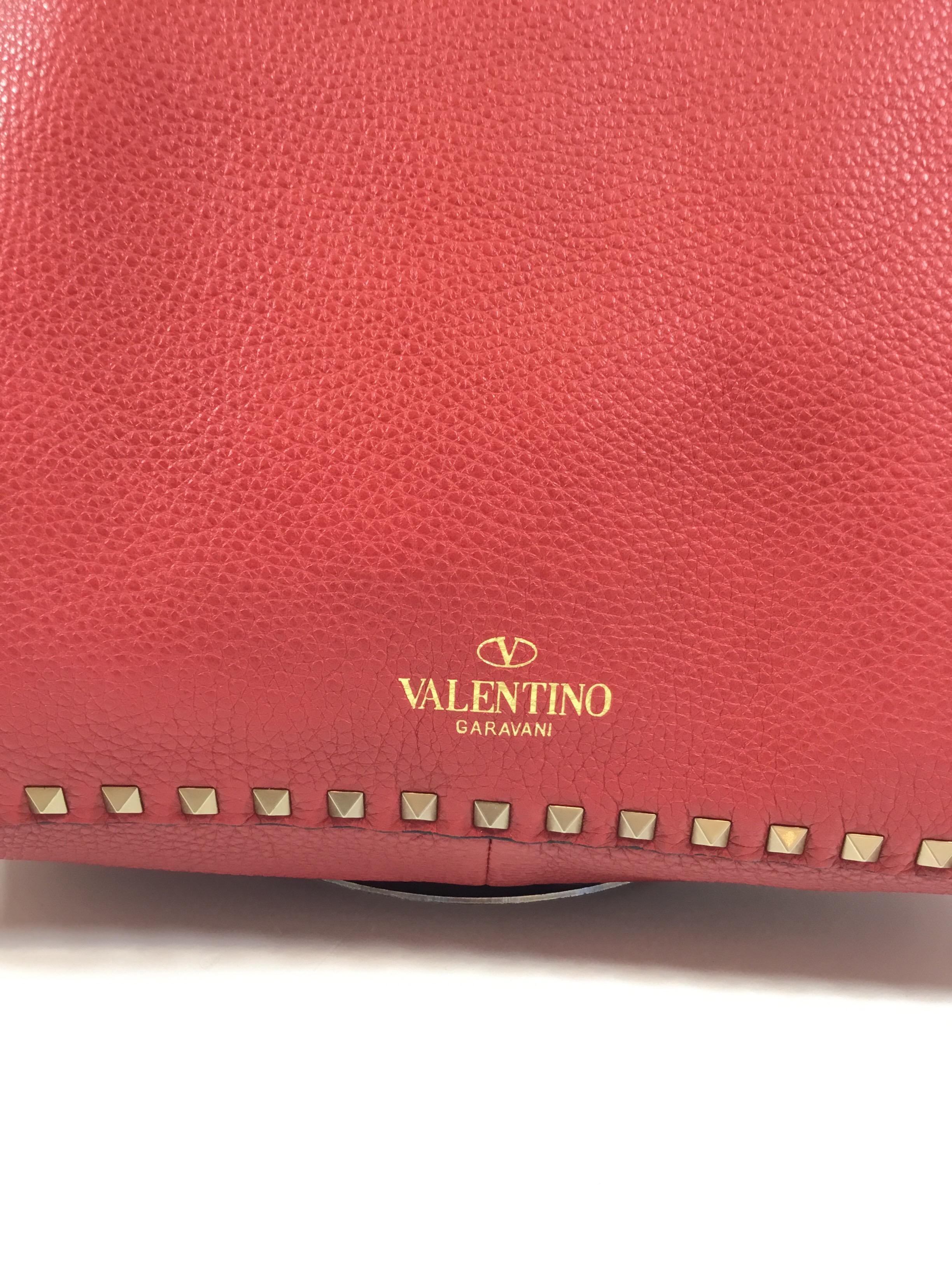 Valentino Reversible Rockstud Tote with Beaded Handles, SS 2016 4