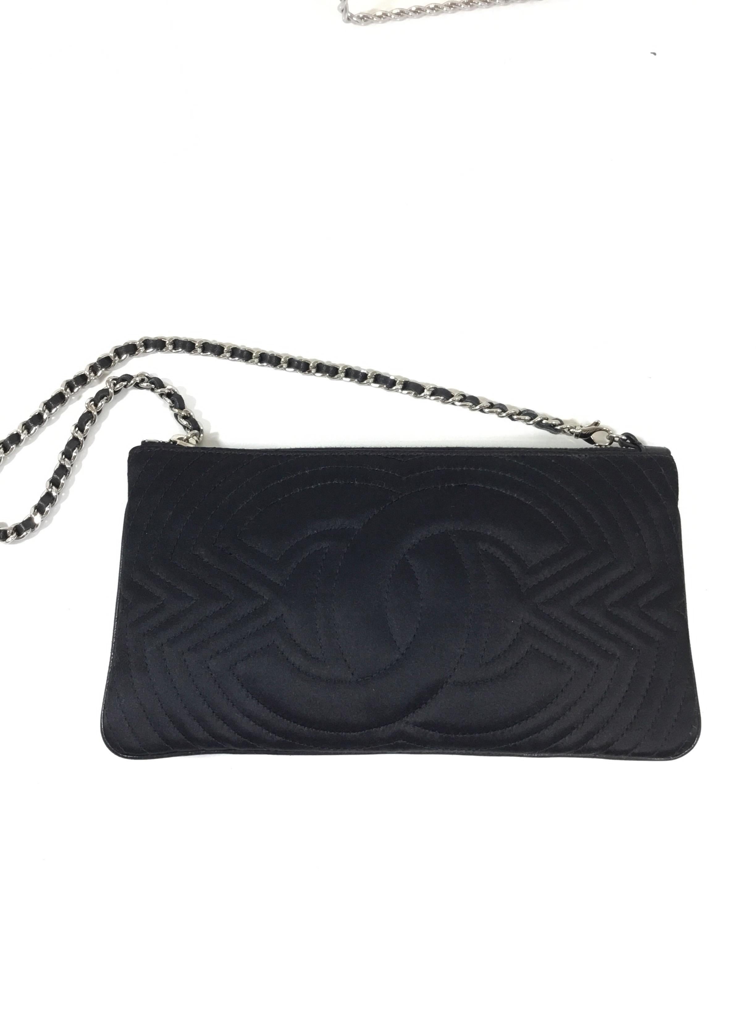 Black Chanel Quilted Clutch, 2004-2005