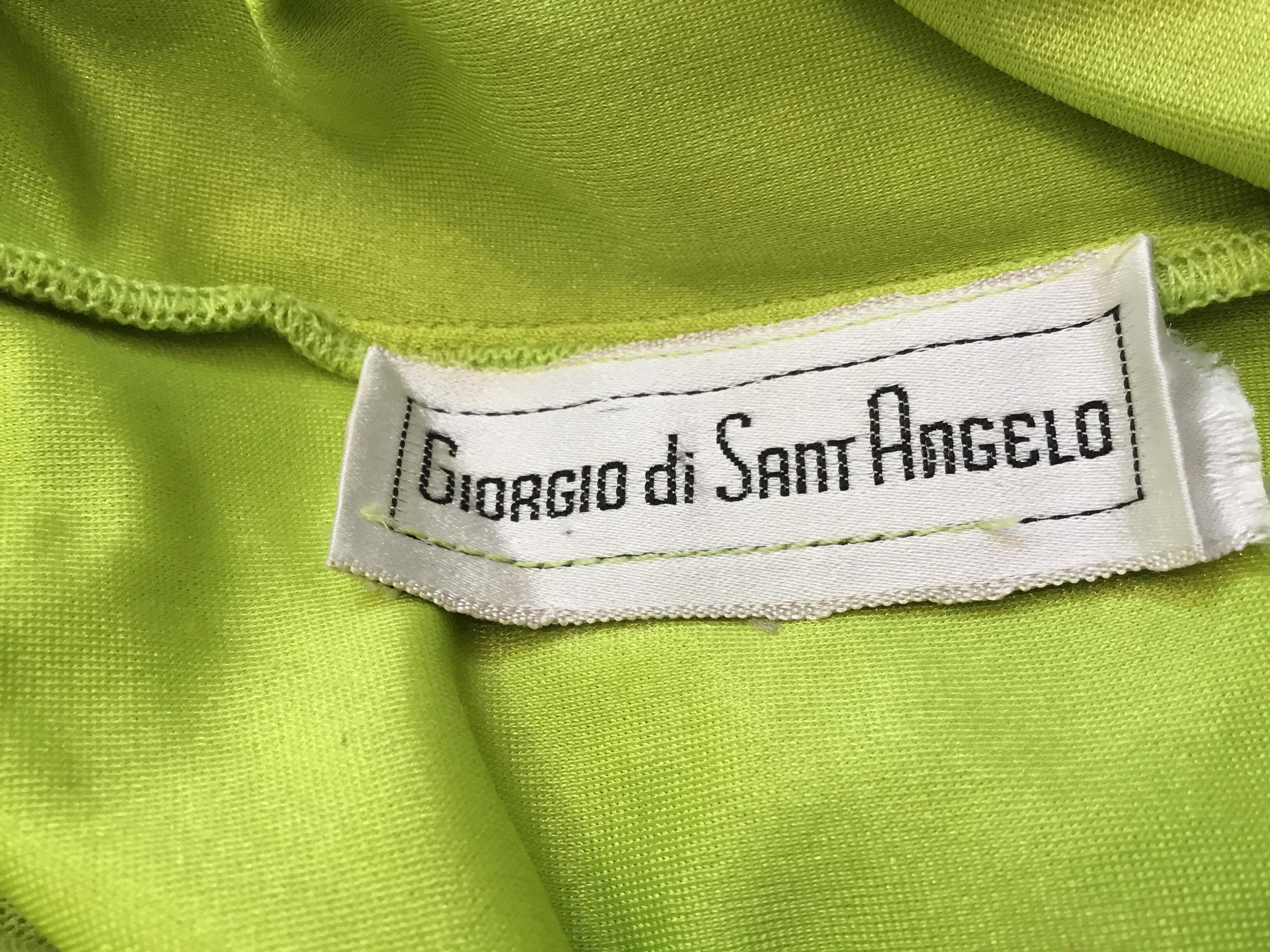 Women's Giorgio di Sant Angelo Stocking Knit Tank Dress Vintage 1980’s