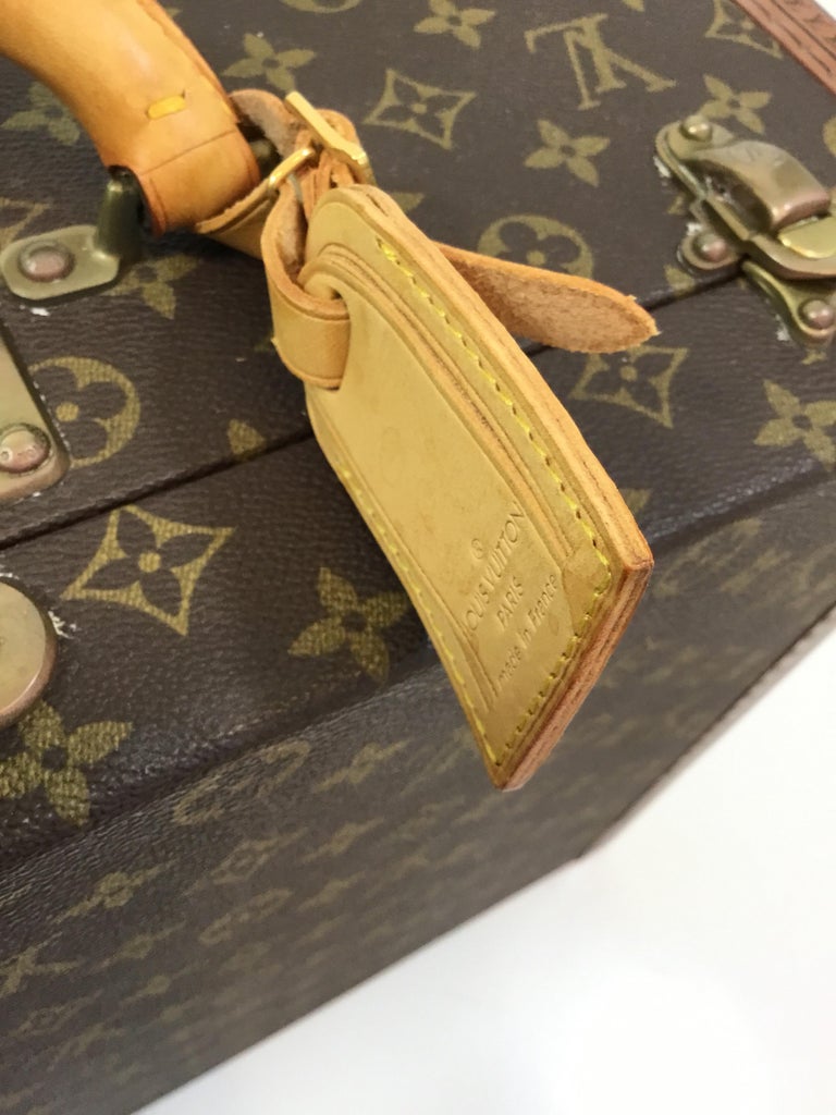 Louis Vuitton Vintage Monogram President Hard Case Briefcase Bag