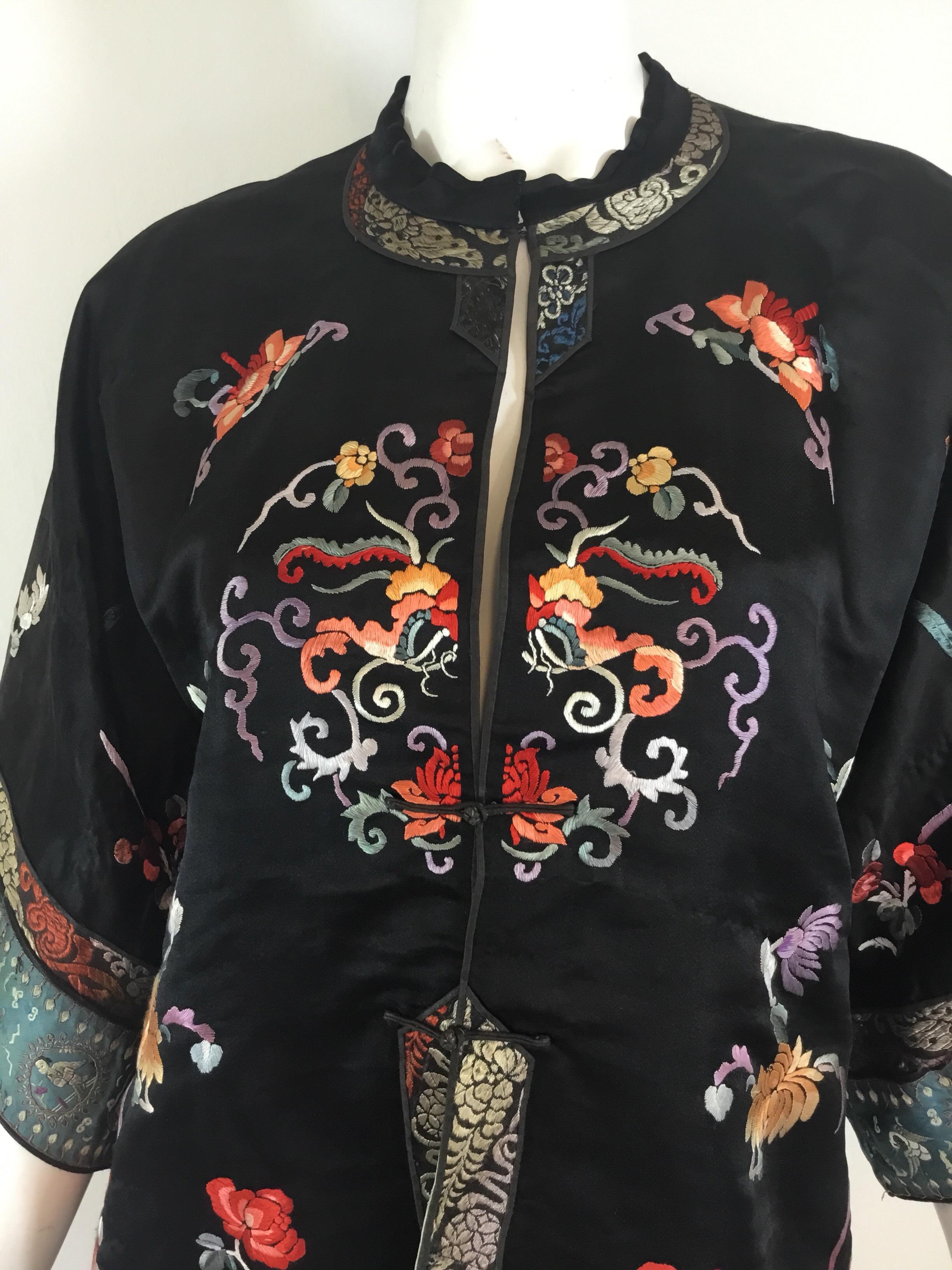 chinese embroidered jacket