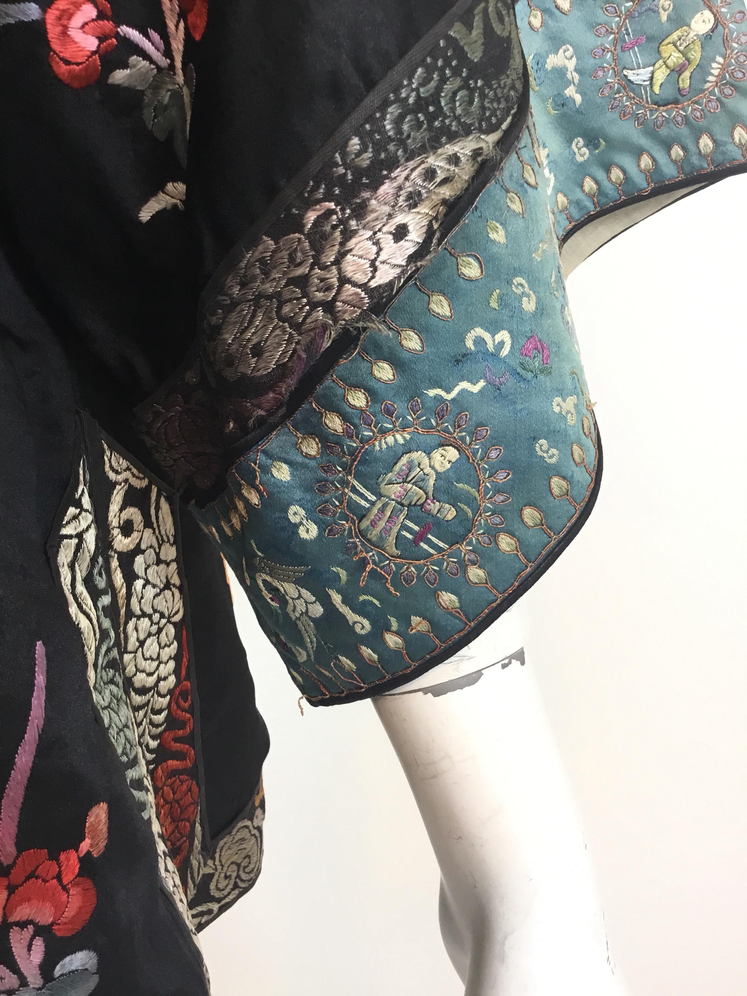 asian embroidered jacket