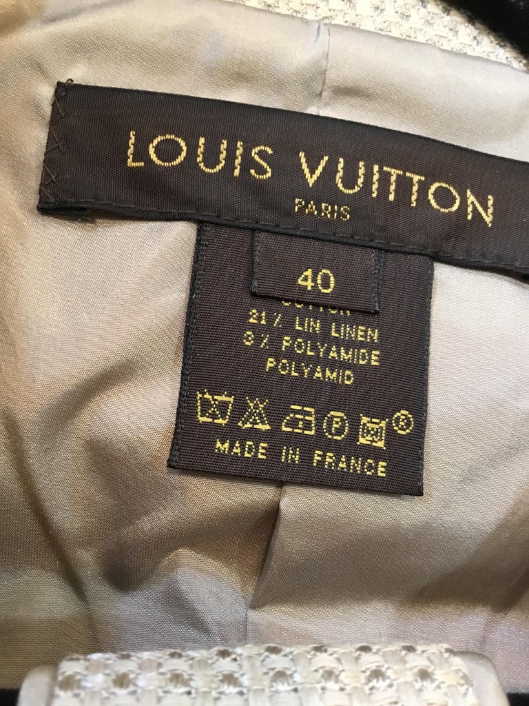 Louis Vuitton Belted Crop Jacket at 1stDibs