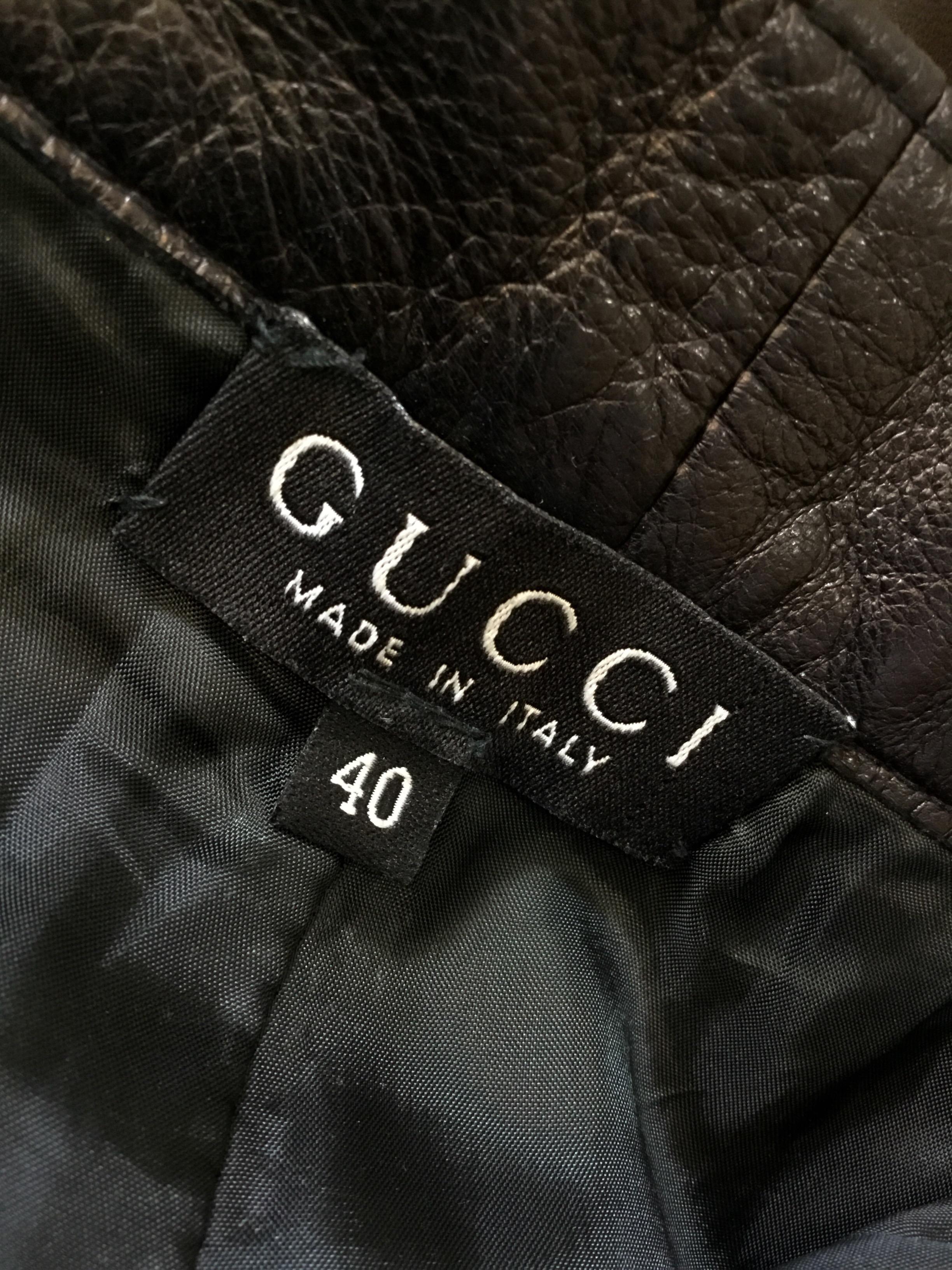 Tom Ford for Gucci Leather Pants 1990’s For Sale at 1stDibs | gucci ...