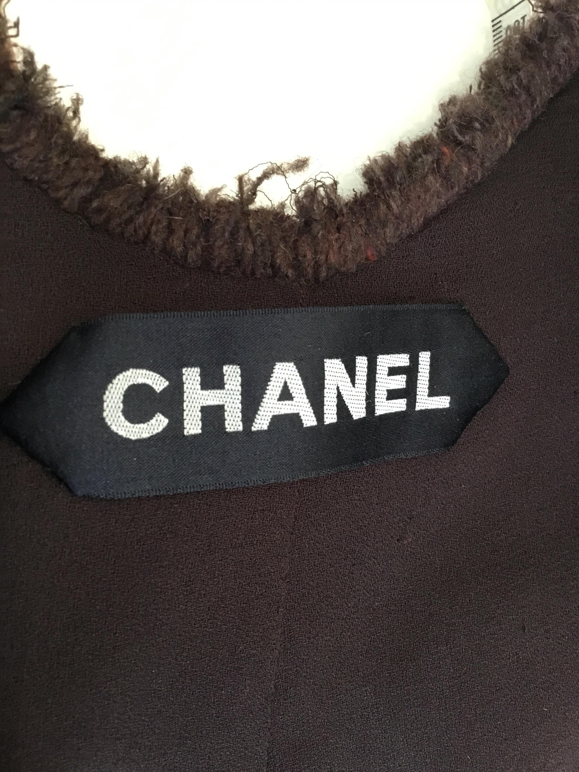 Chanel Fall 2010 Haute Couture Lessage Embroidered Bolero Jacket In Excellent Condition In Carmel, CA