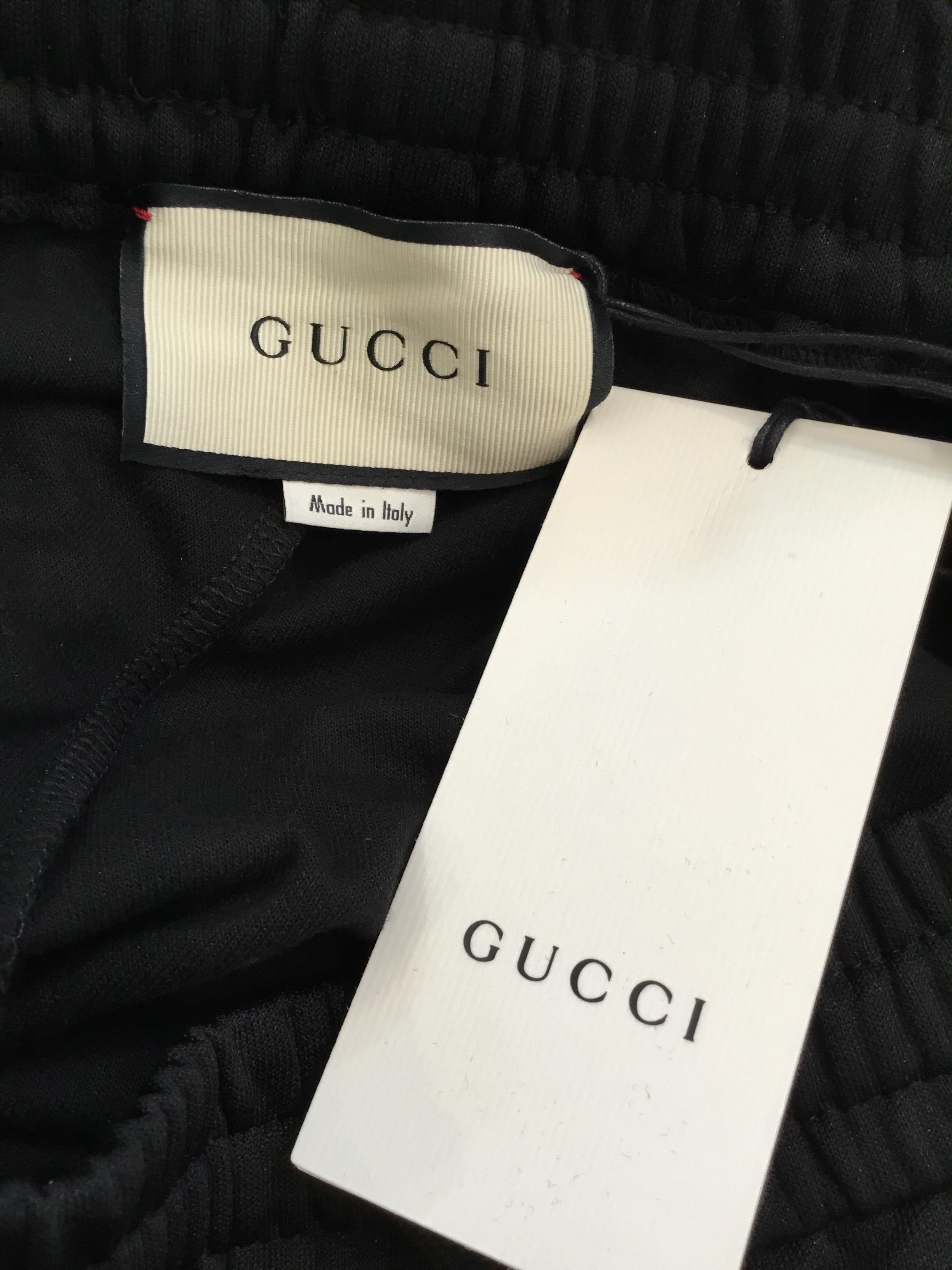 Gucci Swarovski Crystal Embellished Tech Jersey Track Suit 5
