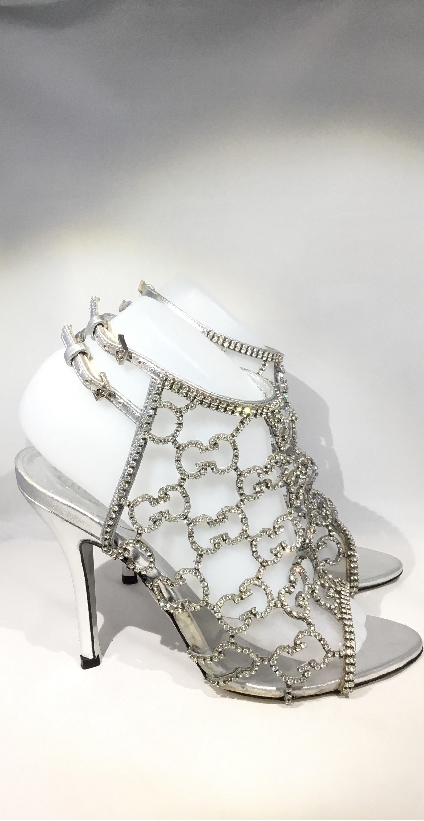 gucci diamond heels