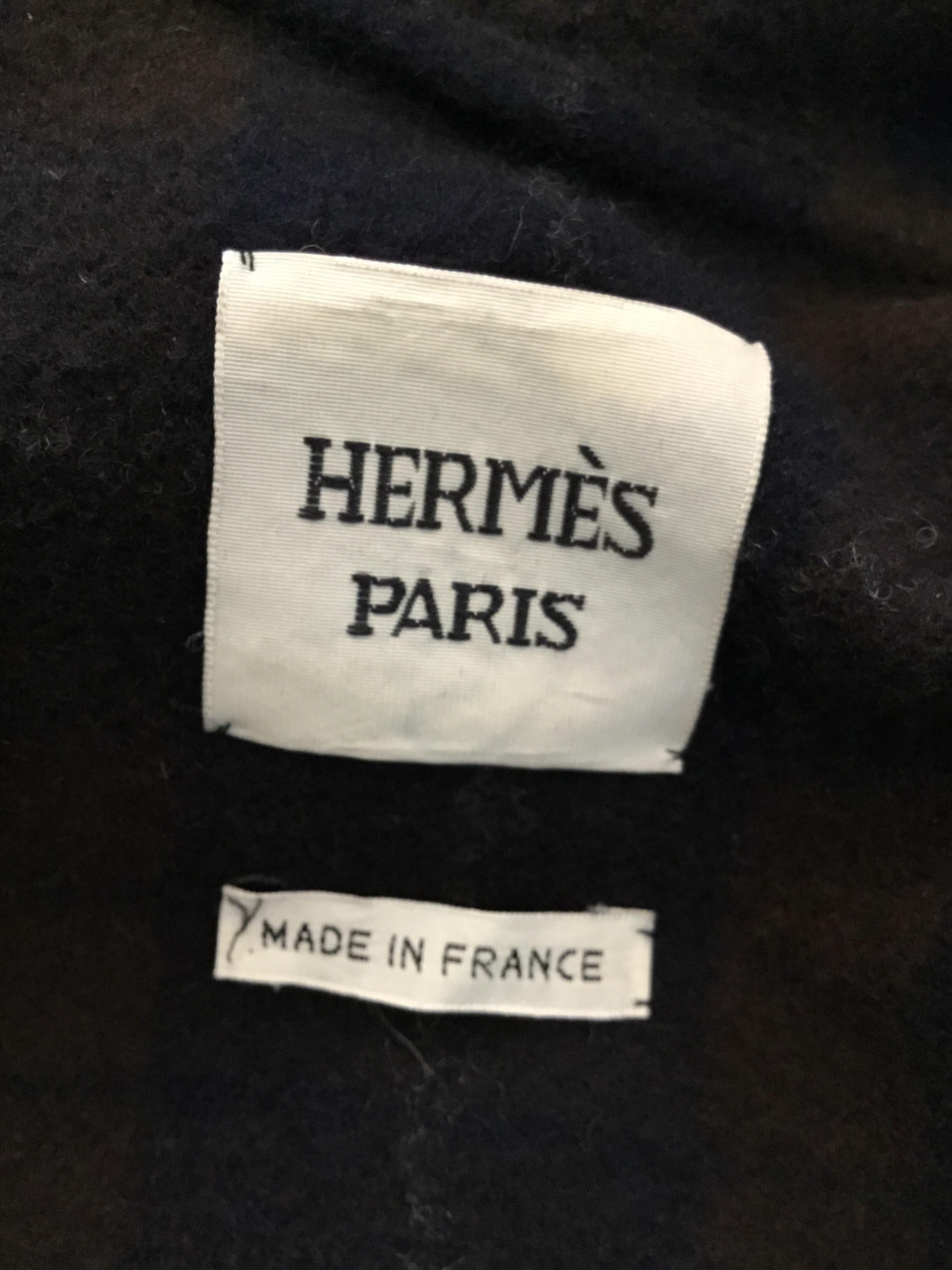 Women's Hermes Paris Cashmere Cropped Capelet