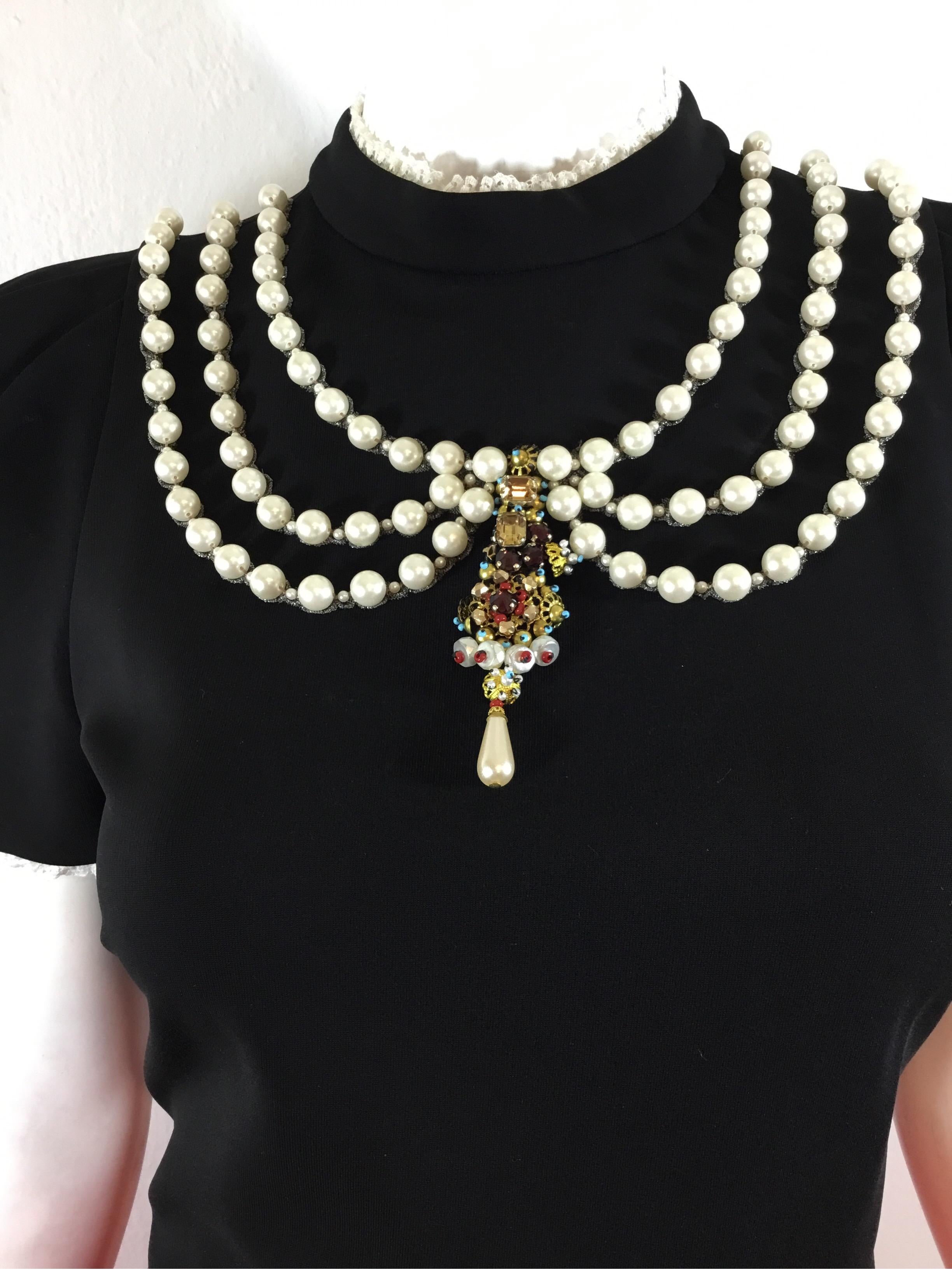 gucci pearl dress