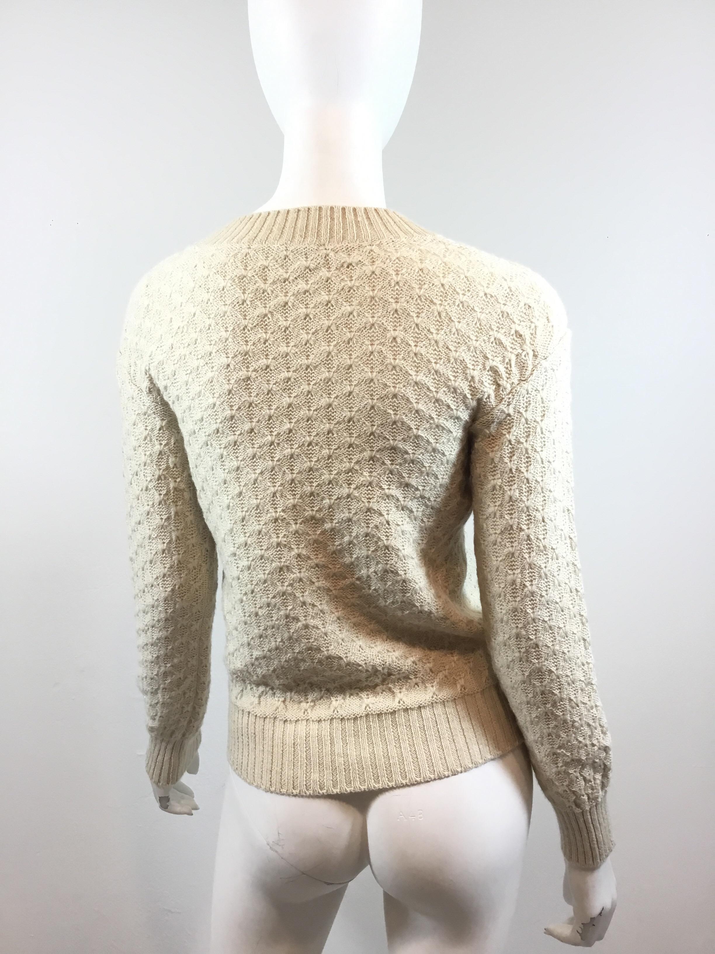 jumper with scarf attached