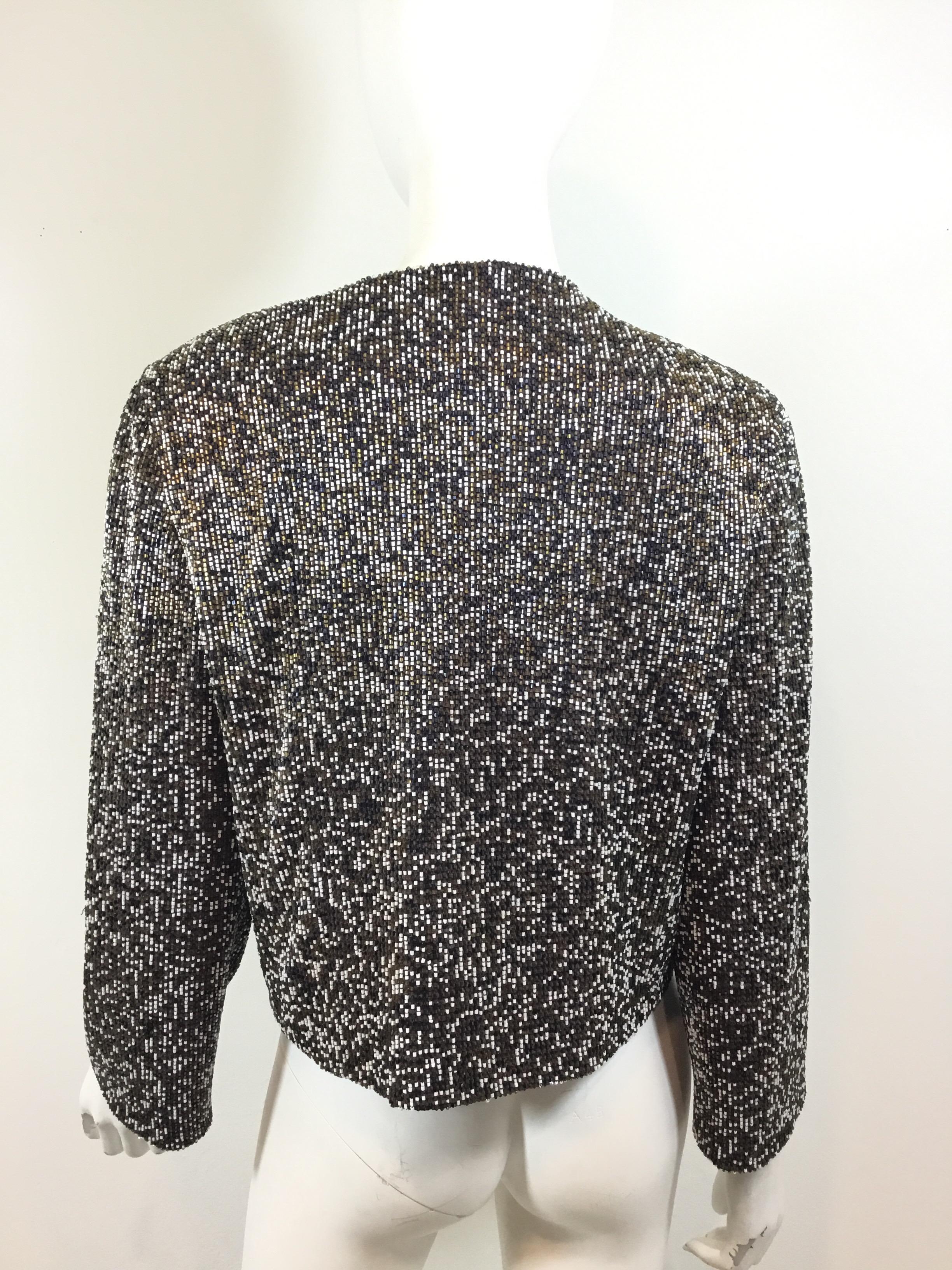 Women's Chanel 1999 A Fully Beaded Jacket 