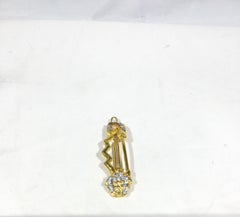 Versace Medusa Safety Pin Hair Clip